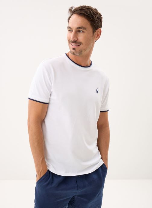 Polo Ralph Lauren T-shirts T-shirt Classic Fit en piqué stretch heren wit