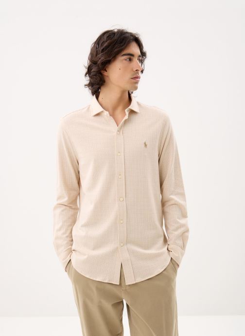 Polo Ralph Lauren Chemises Chemise en jersey de coton homme beige