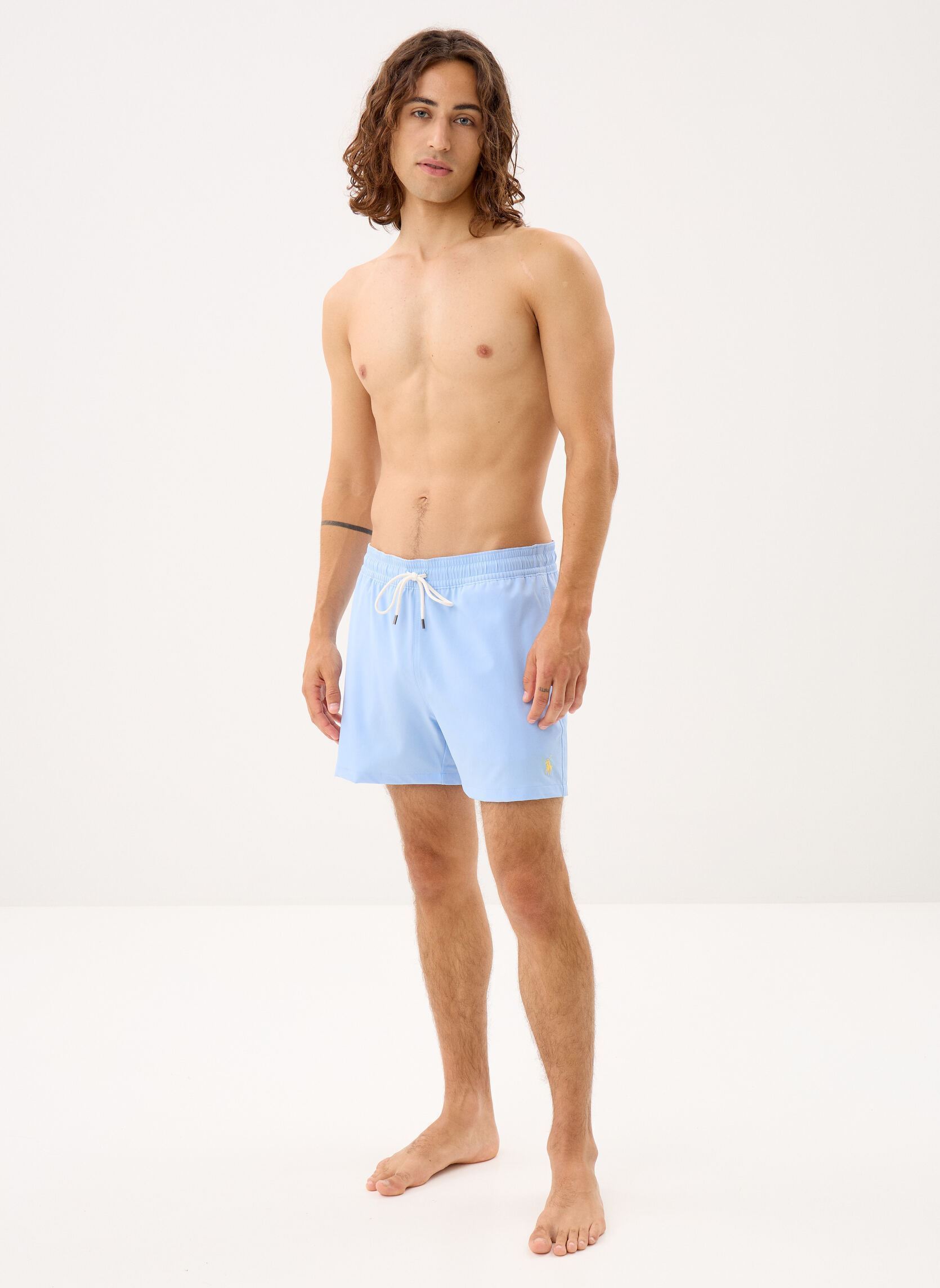 Shorts de bain Short de bain Traveler classique 710B167 homme bleu Polo Ralph Lauren Shorts de bain Short de bain Traveler classique 710B167 homme bleu AUSTIN BLUE
