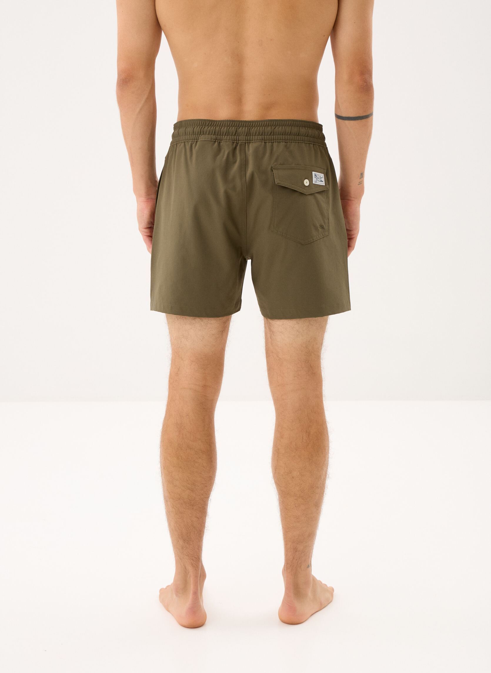 Badeshorts Short de bain Traveler classique 710B167 herren grün Polo Ralph Lauren Badeshorts Short de bain Traveler classique 710B167 herren grün CANOPY OLIVE