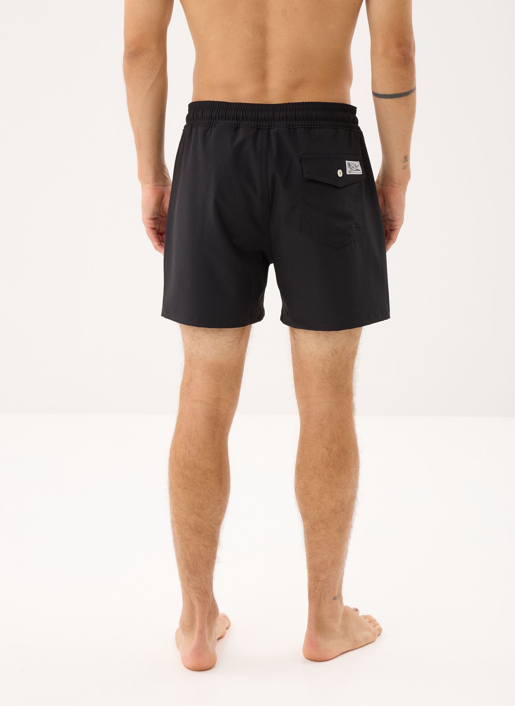 Zwemshorts Short de bain Traveler classique 710B167 heren zwart Polo Ralph Lauren Zwemshorts Short de bain Traveler classique 710B167 heren zwart POLO BLACK