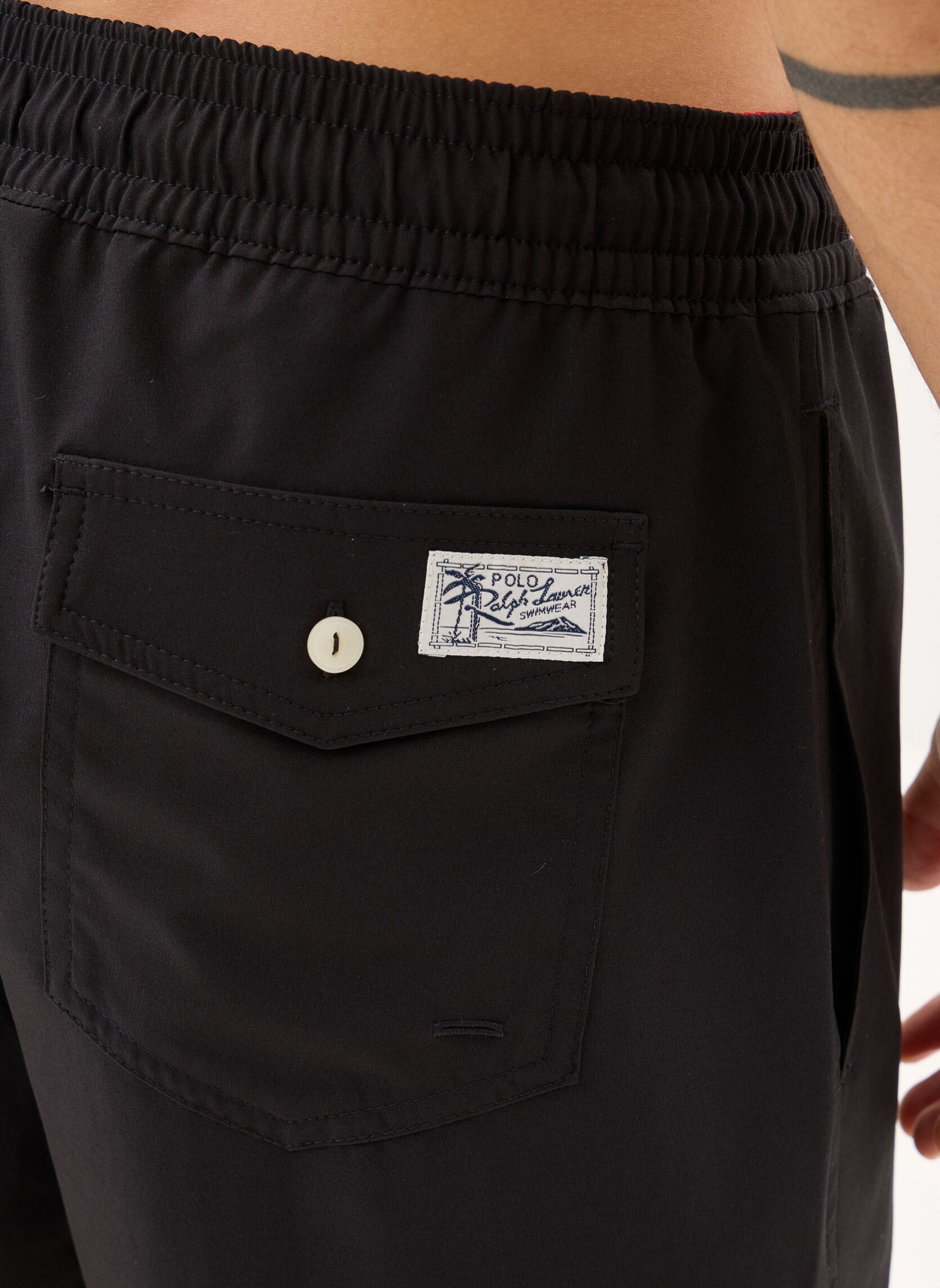 Zwemshorts Short de bain Traveler classique 710B167 heren zwart Polo Ralph Lauren Zwemshorts Short de bain Traveler classique 710B167 heren zwart POLO BLACK