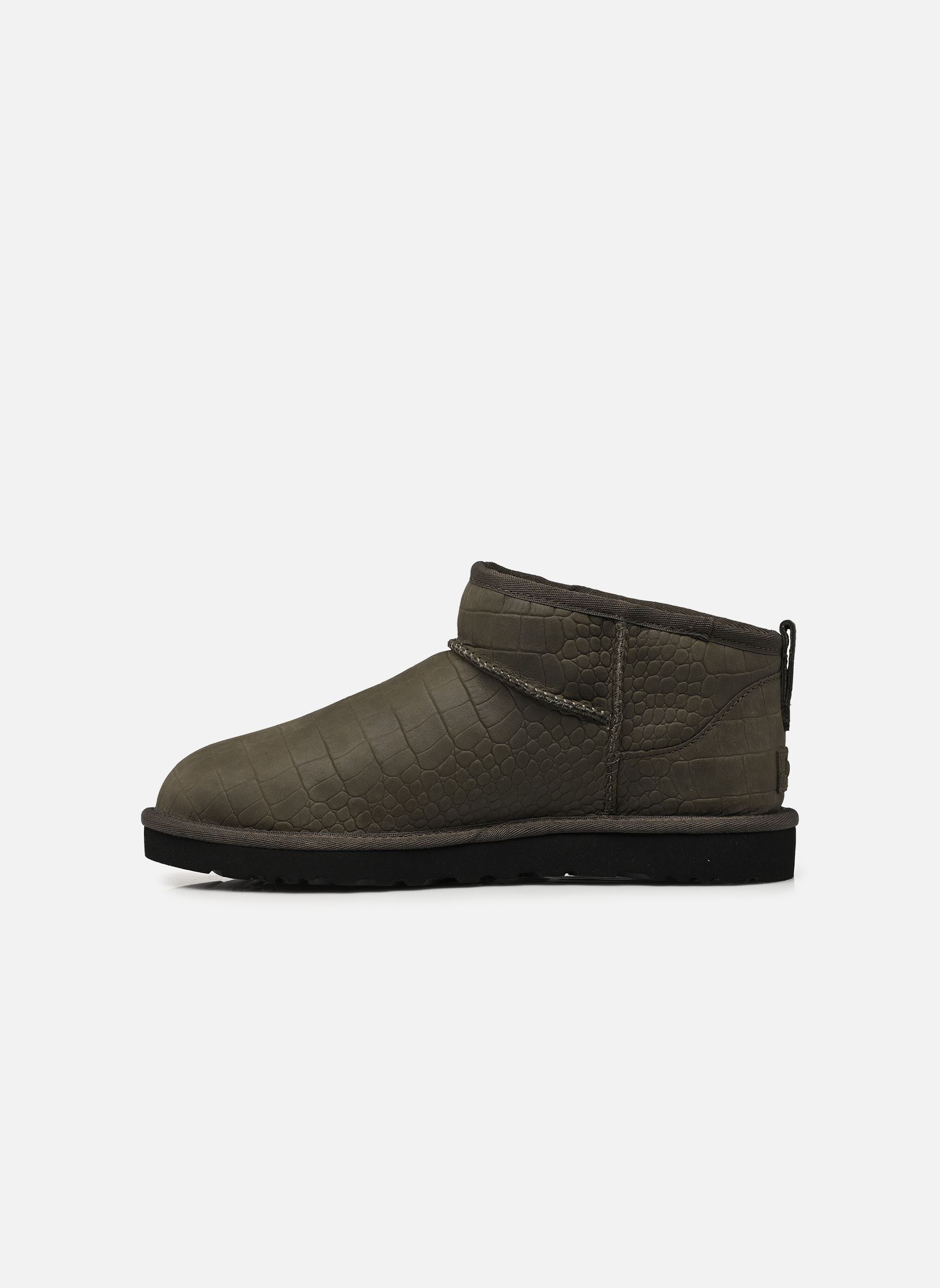 Bottes fourrées M CLASSIC ULTRA MINI EMBOSSED homme marron UGG Bottes fourrées M CLASSIC ULTRA MINI EMBOSSED homme marron DENSE SMOKE