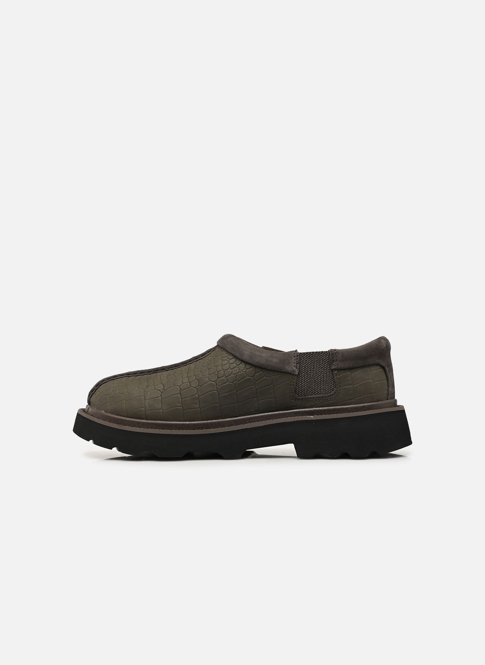 Clogs M TASMAN LUG EMBOSSED herren braun UGG Clogs M TASMAN LUG EMBOSSED herren braun DENSE SMOKE