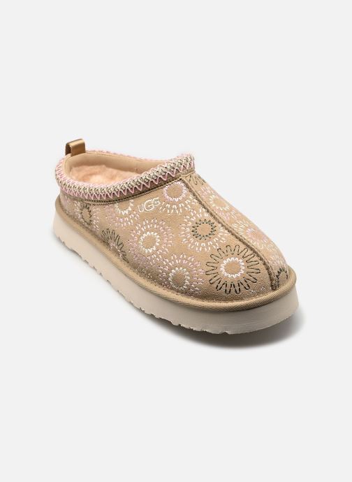 UGG Baskets K TAZZ SUN STITCH fille marron