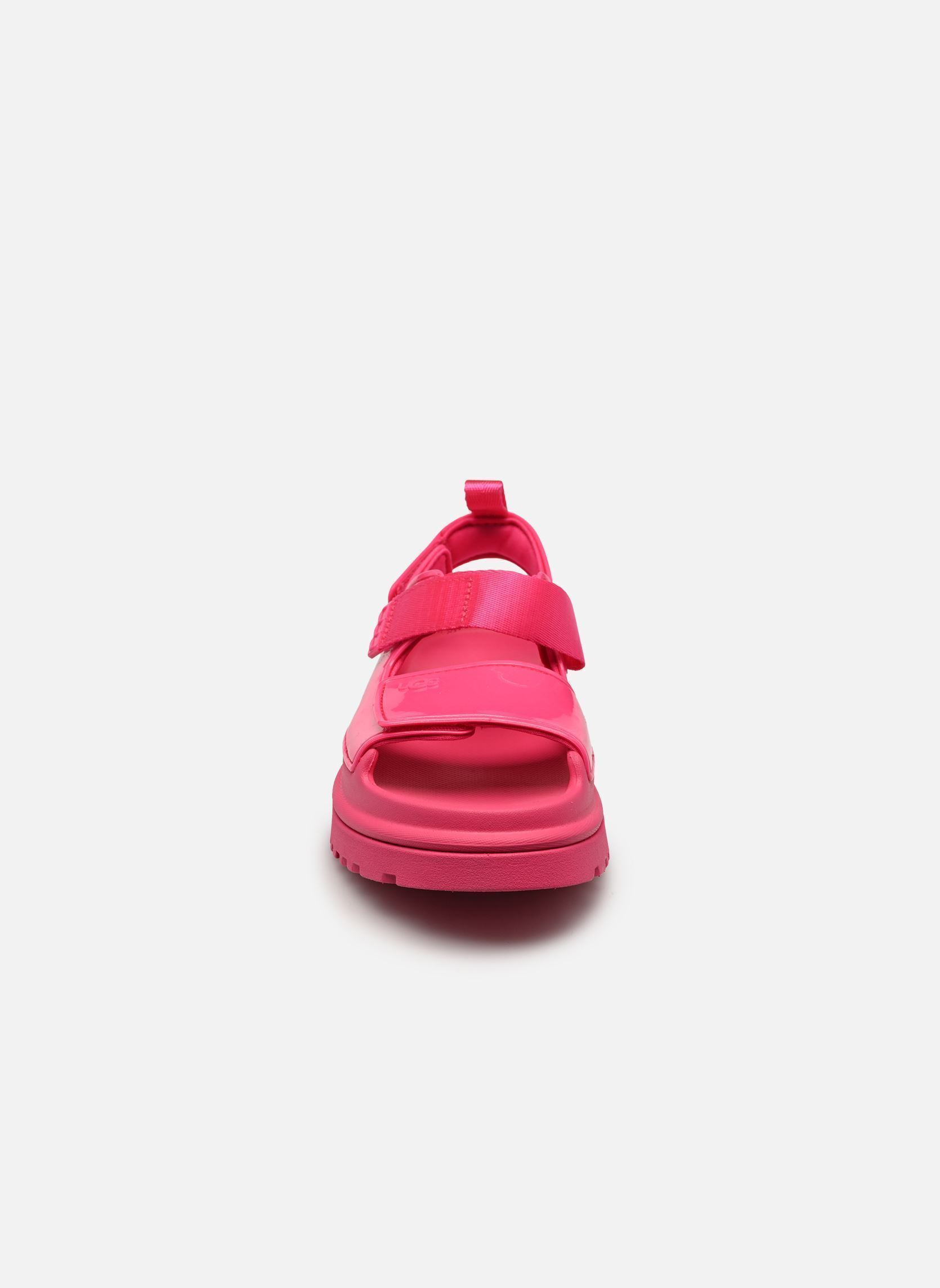 Sandalen K GOLDENGLOW GLOSSY SPARKLES mädchen rosa UGG Sandalen K GOLDENGLOW GLOSSY SPARKLES mädchen rosa DEEP CORAL