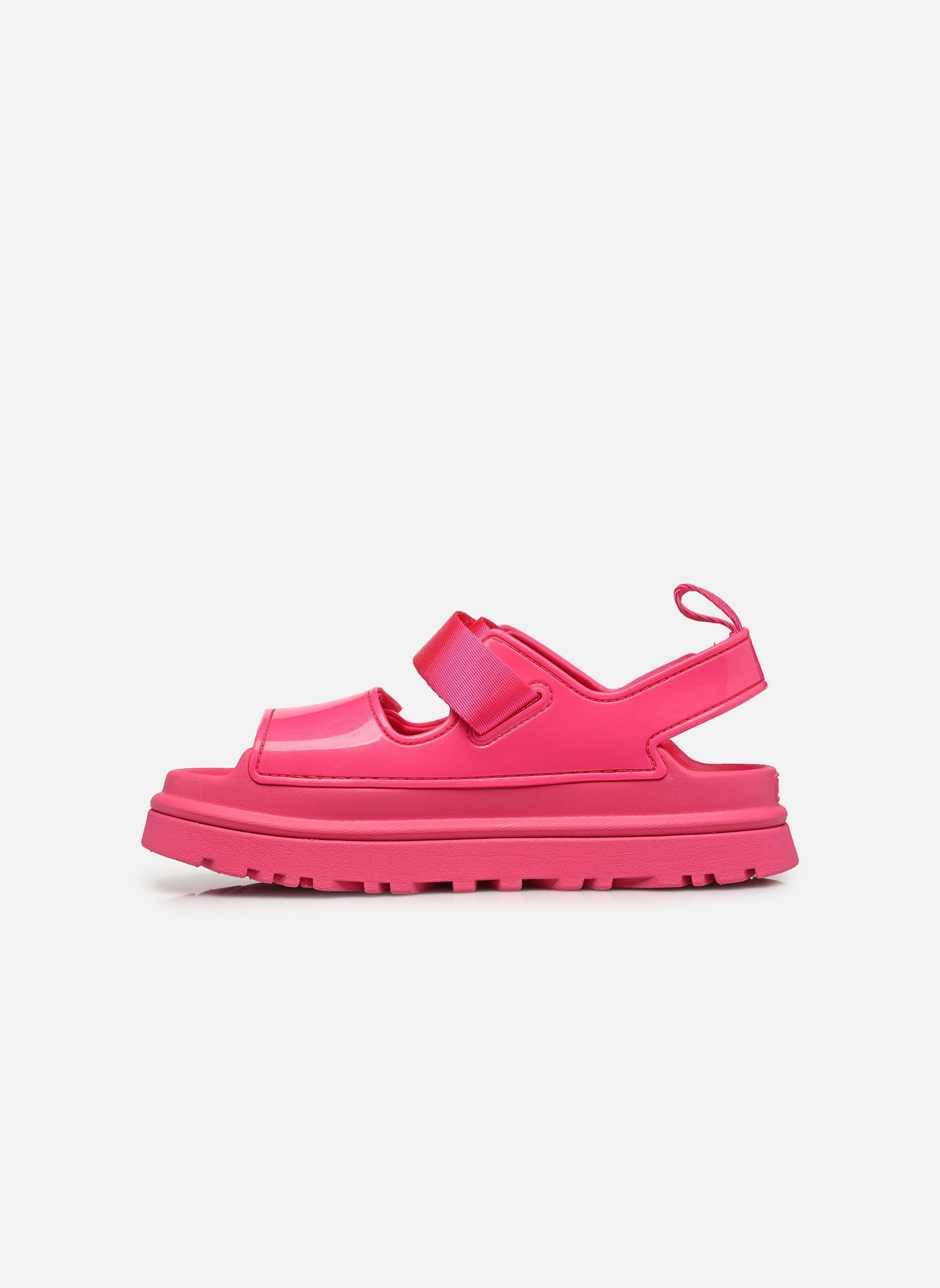 Sandalen K GOLDENGLOW GLOSSY SPARKLES mädchen rosa UGG Sandalen K GOLDENGLOW GLOSSY SPARKLES mädchen rosa DEEP CORAL