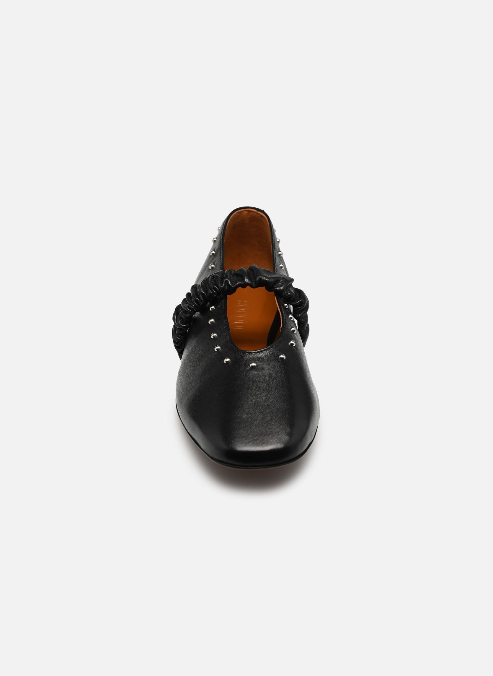 Babys June damen schwarz Socque Babys June damen schwarz CUIR NOIR
