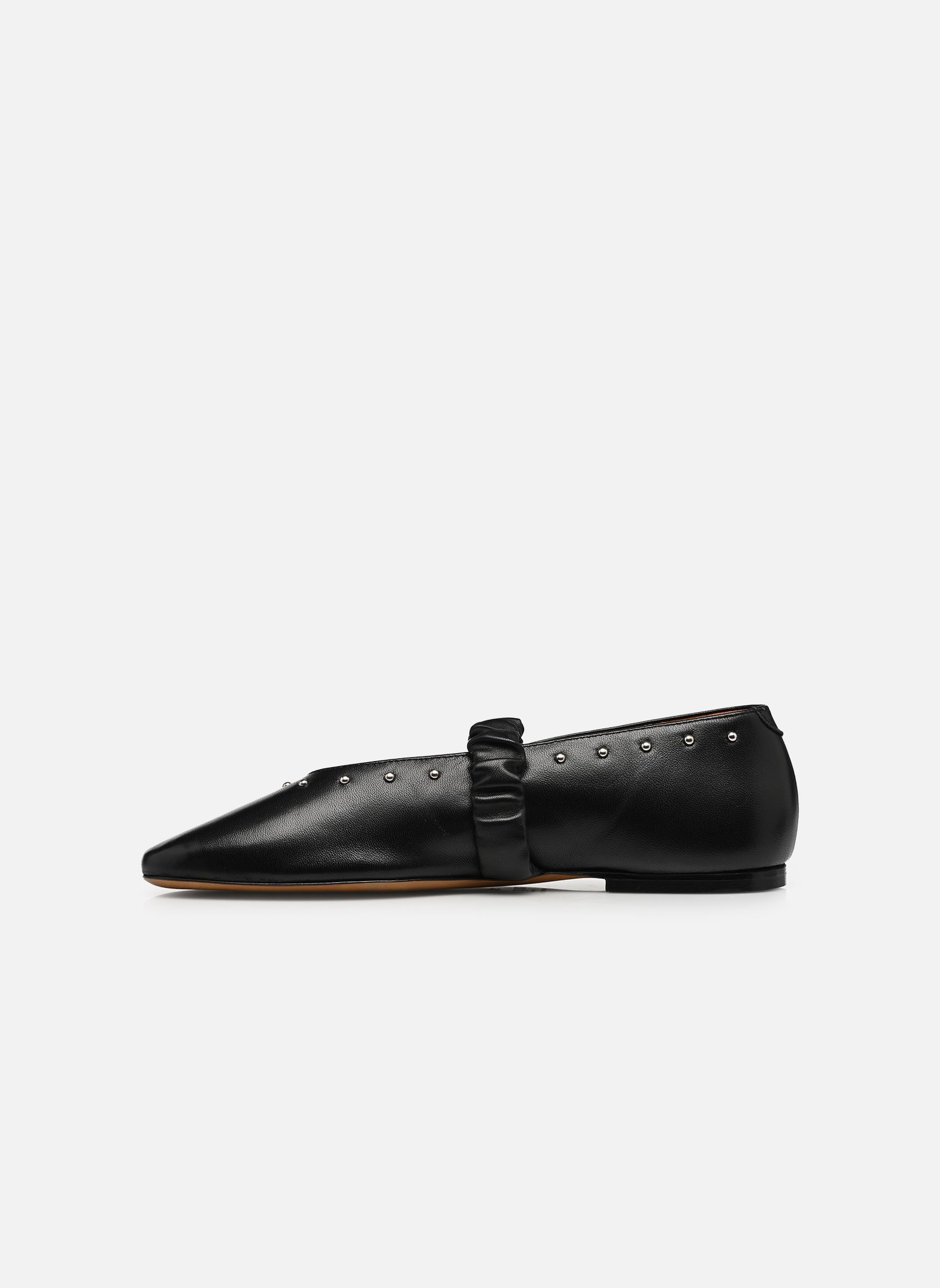 Babys June damen schwarz Socque Babys June damen schwarz CUIR NOIR