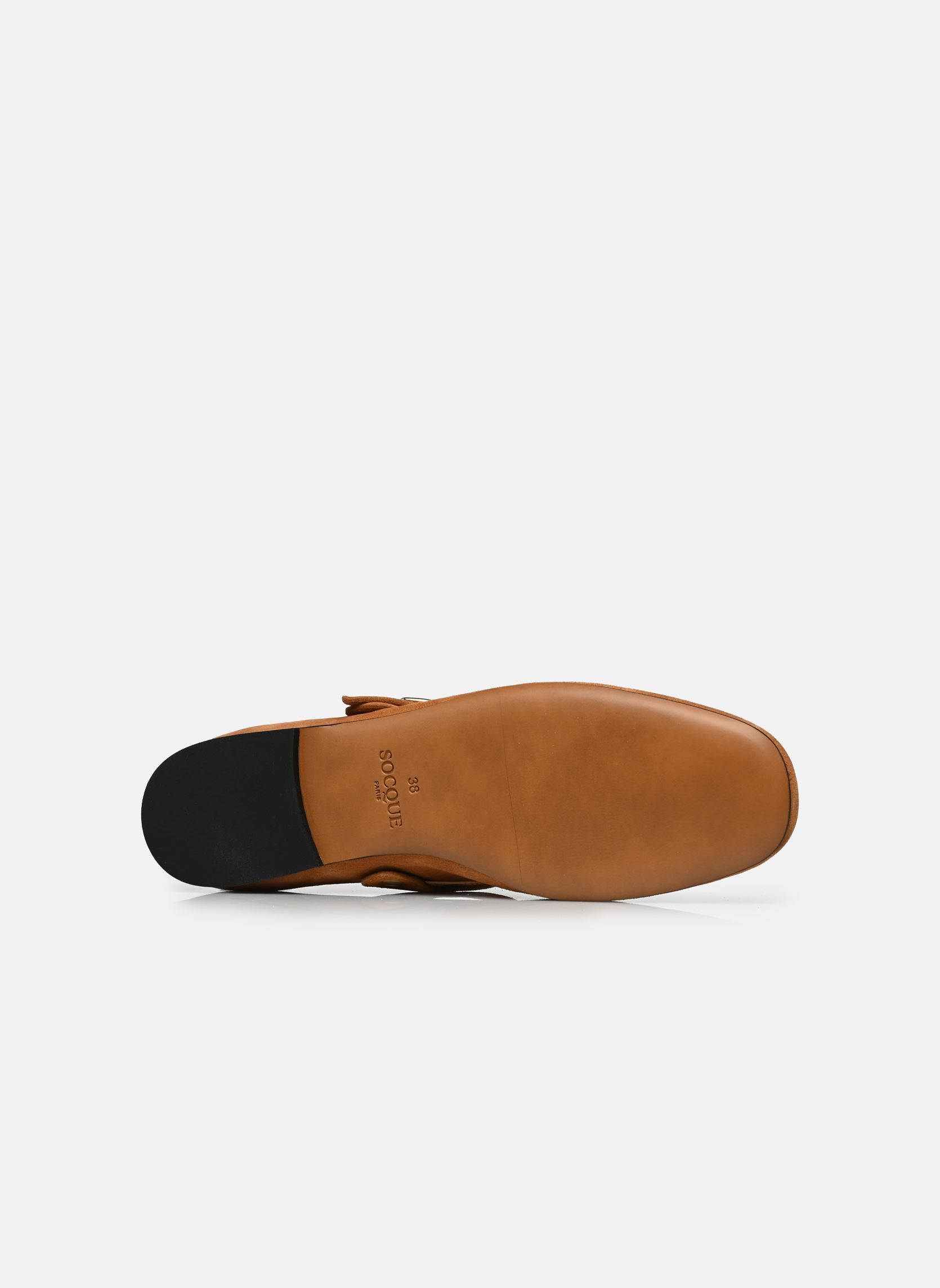 Mary Janes Ginger dames bruin Socque Mary Janes Ginger dames bruin DAIM CAMEL