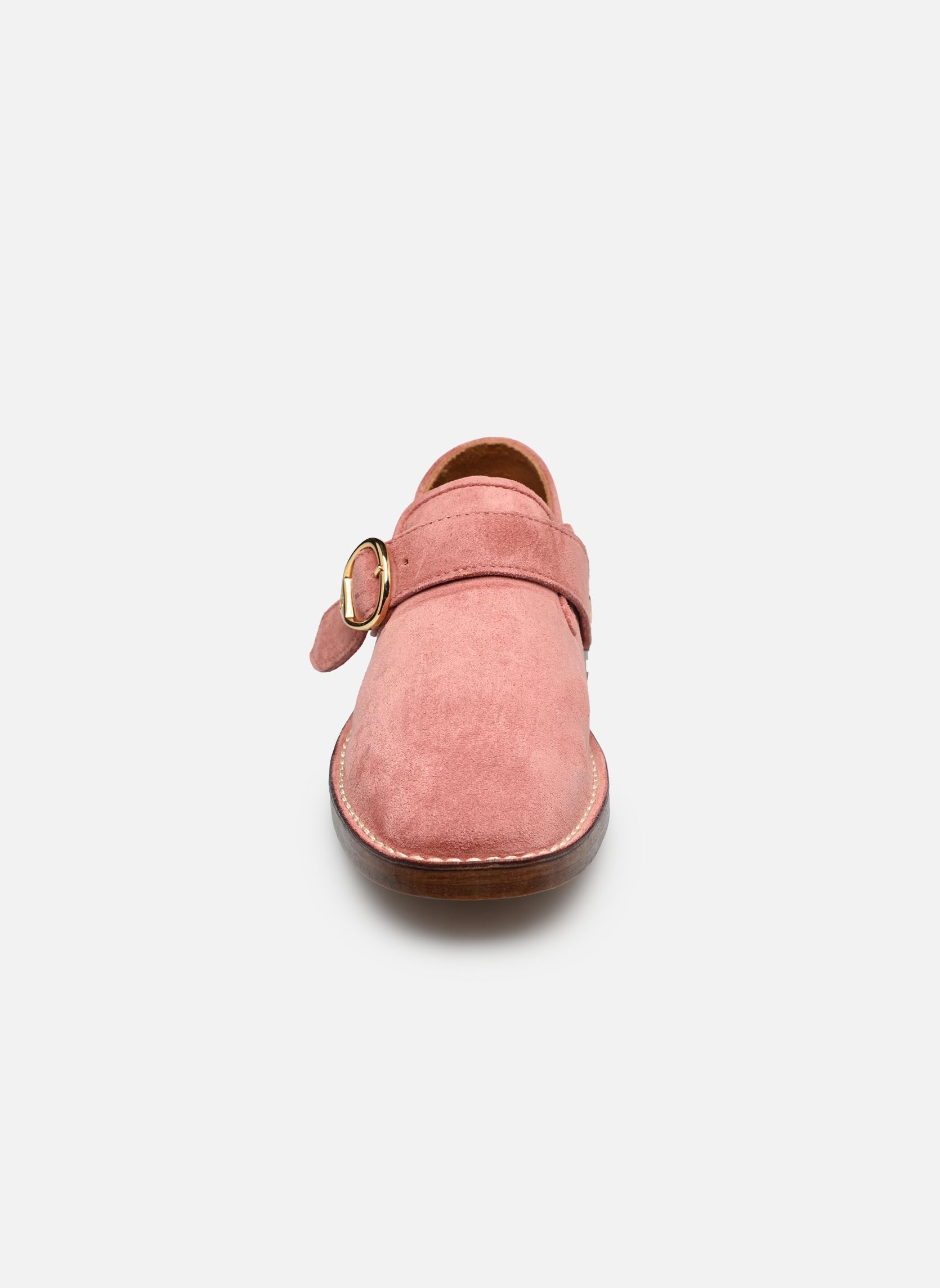 Pantoletten und Clogs Lucca damen rosa Socque Pantoletten und Clogs Lucca damen rosa DAIM ROSE