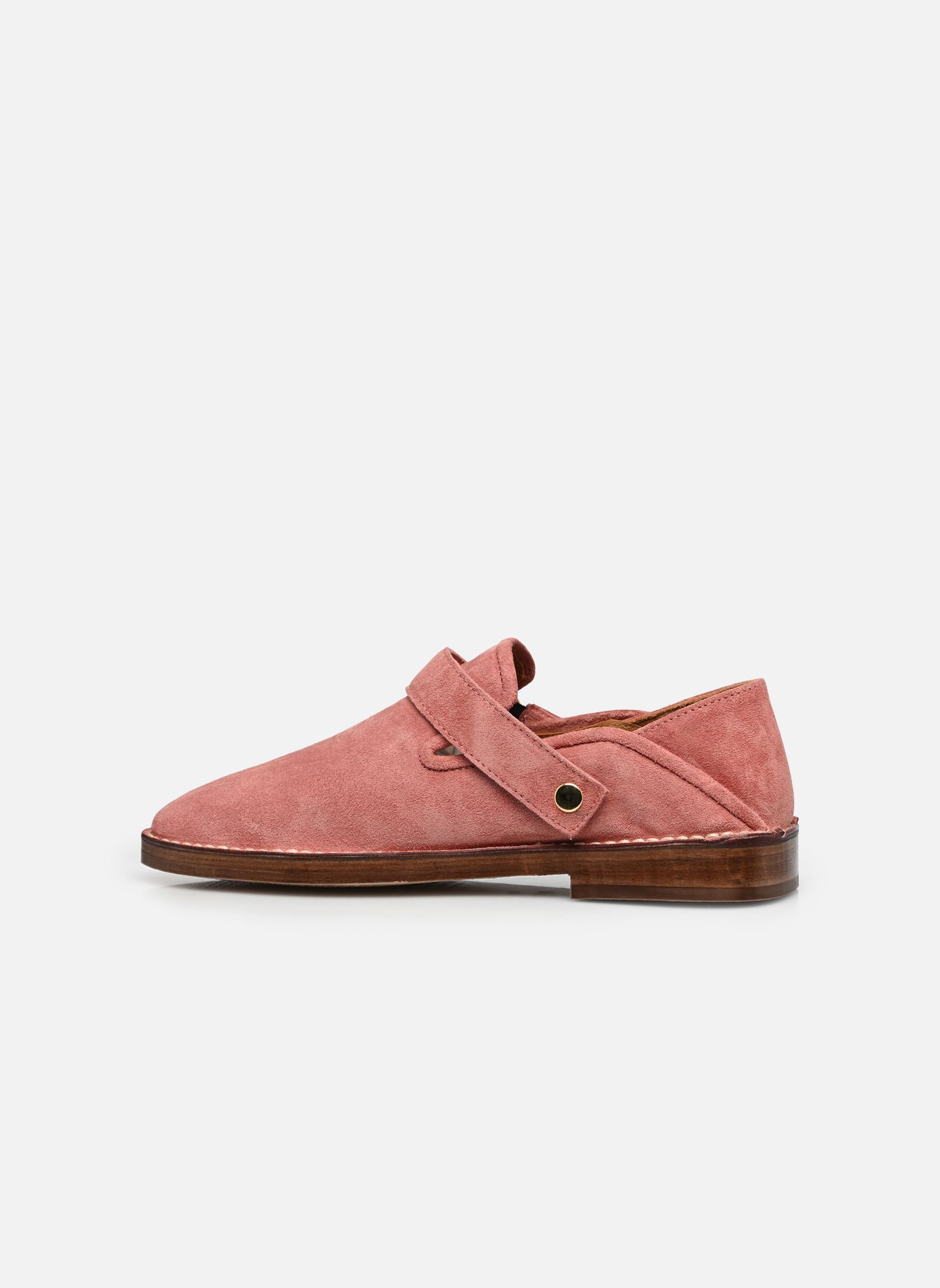 Pantoletten und Clogs Lucca damen rosa Socque Pantoletten und Clogs Lucca damen rosa DAIM ROSE