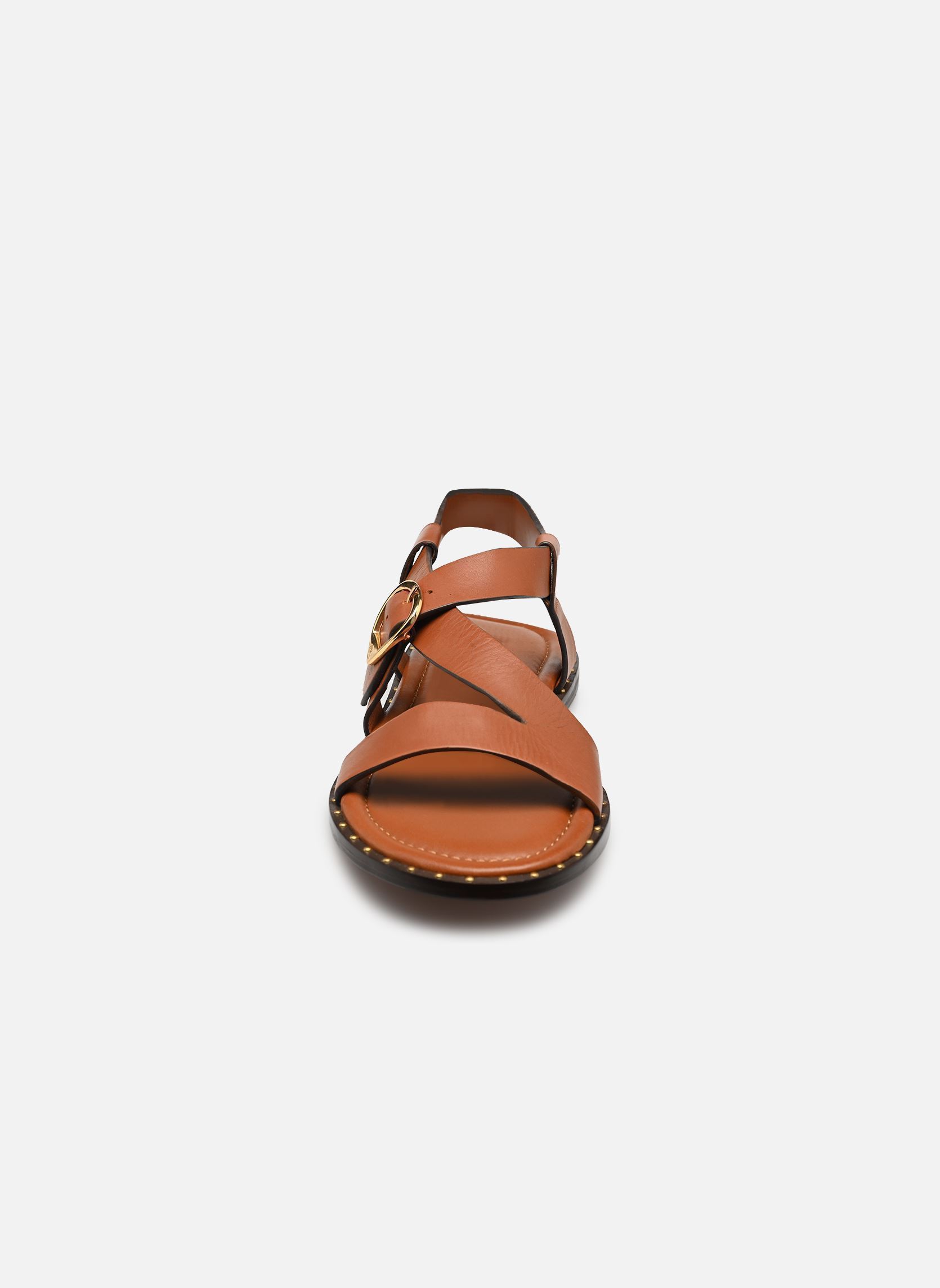Sandalen Hydra dames bruin Socque Sandalen Hydra dames bruin CUIR CAMEL