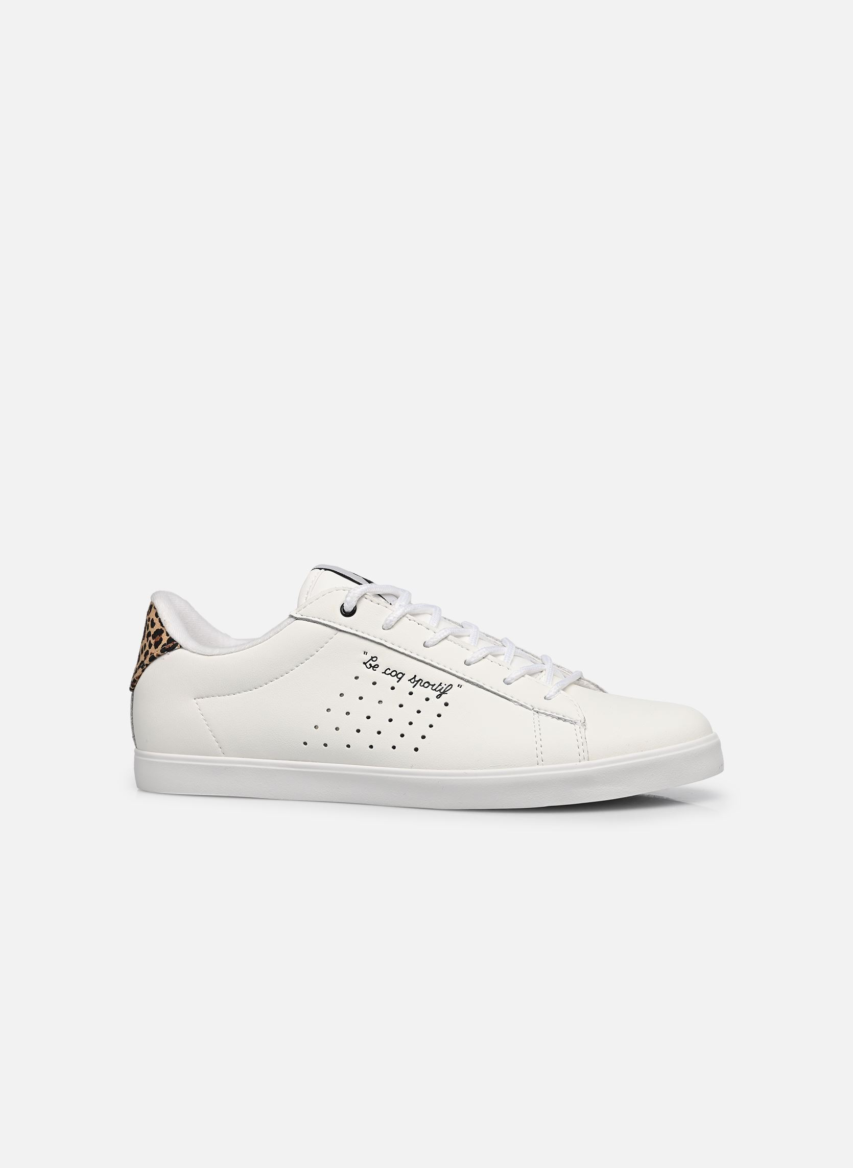 Baskets LUCIE ANIMAL femme blanc Le Coq Sportif Baskets LUCIE ANIMAL femme blanc Optical White/Croissant