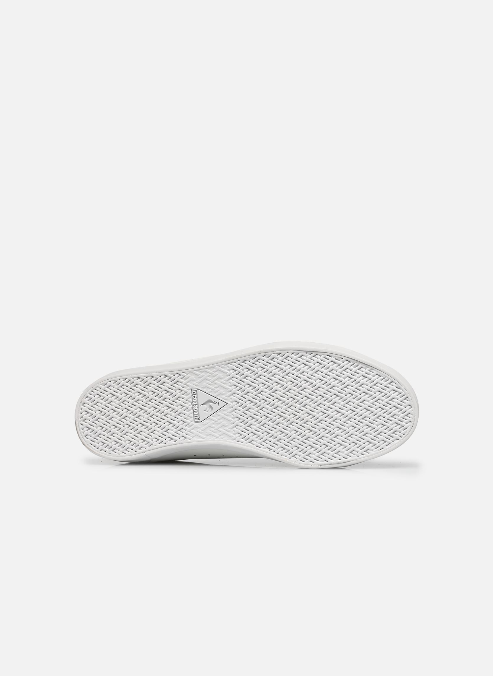 Baskets LUCIE ANIMAL femme blanc Le Coq Sportif Baskets LUCIE ANIMAL femme blanc Optical White/Croissant