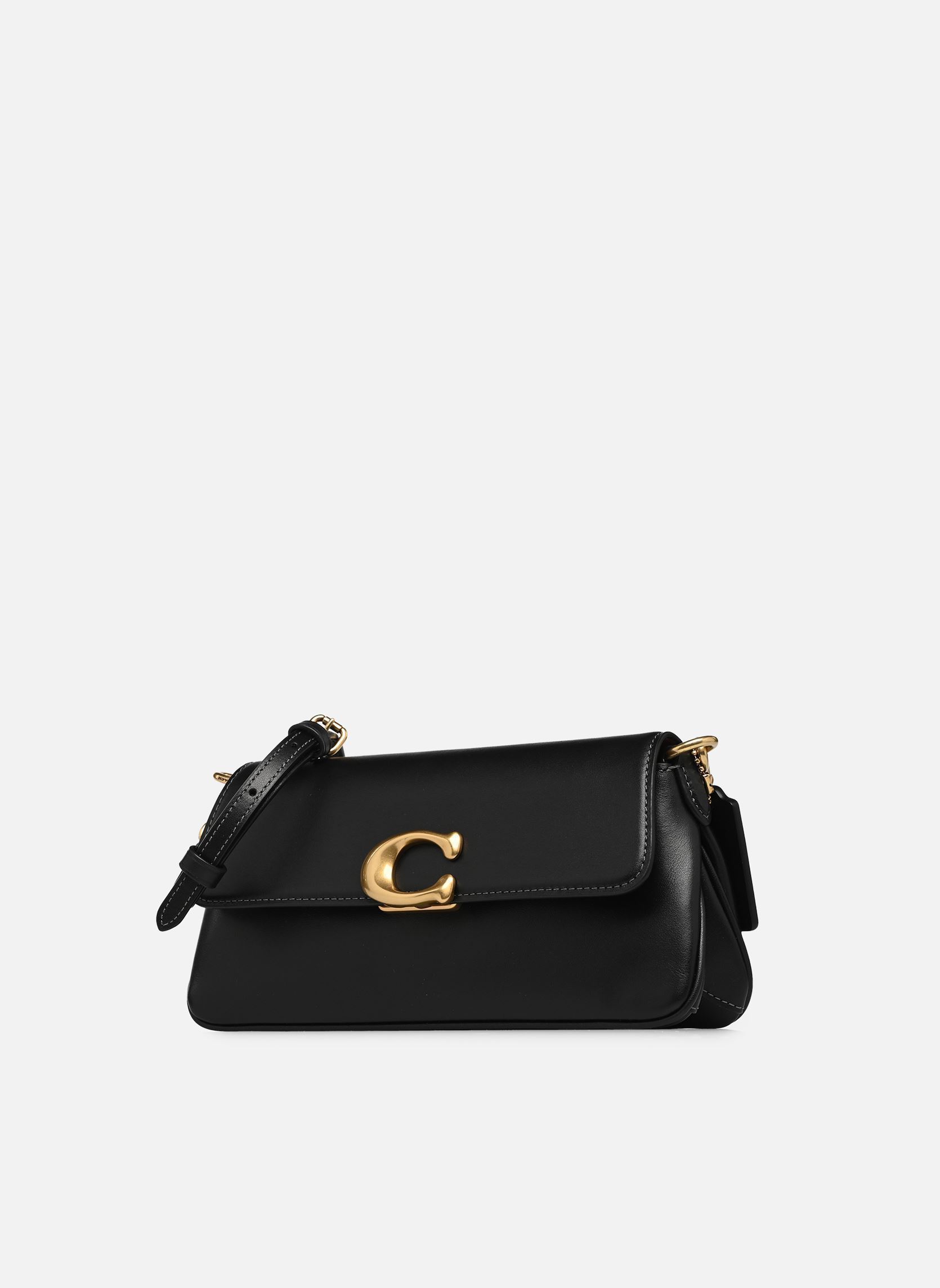 Borse REFINED CALF LEATHER JET SHOULDER BAG donna nero Coach Borse REFINED CALF LEATHER JET SHOULDER BAG donna nero B4/BLACK
