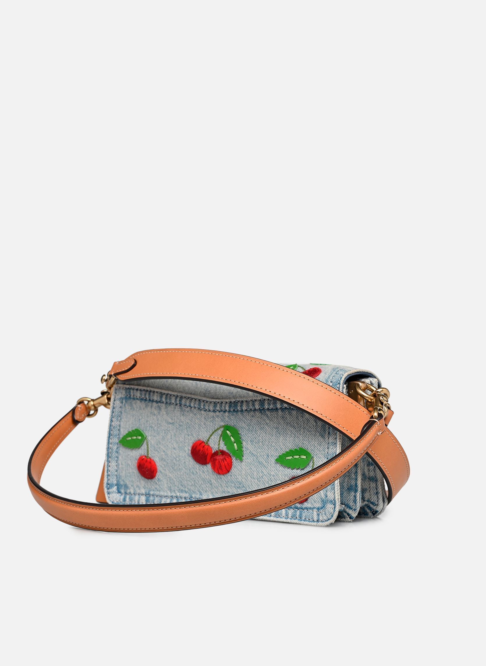 Taschen Cherry Embroidered Denim Tabby Shoulder damen blau Coach Taschen Cherry Embroidered Denim Tabby Shoulder damen blau B4/DENIM MULTI