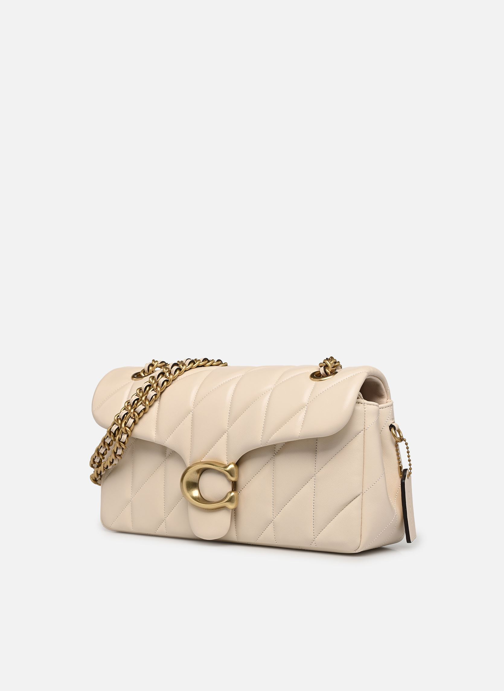 Umhängetaschen Quilted Tabby Shoulder Bag 26 With Chain damen weiß Coach Umhängetaschen Quilted Tabby Shoulder Bag 26 With Chain damen weiß B4/CHALK