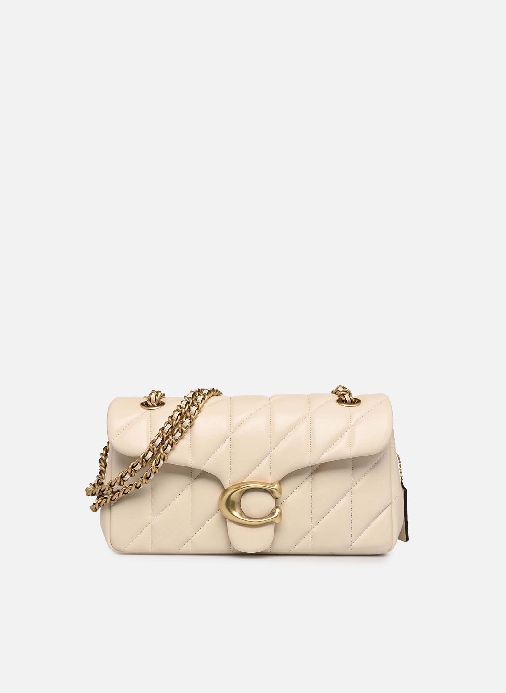 Umhängetaschen Quilted Tabby Shoulder Bag 26 With Chain damen weiß Coach Umhängetaschen Quilted Tabby Shoulder Bag 26 With Chain damen weiß B4/CHALK