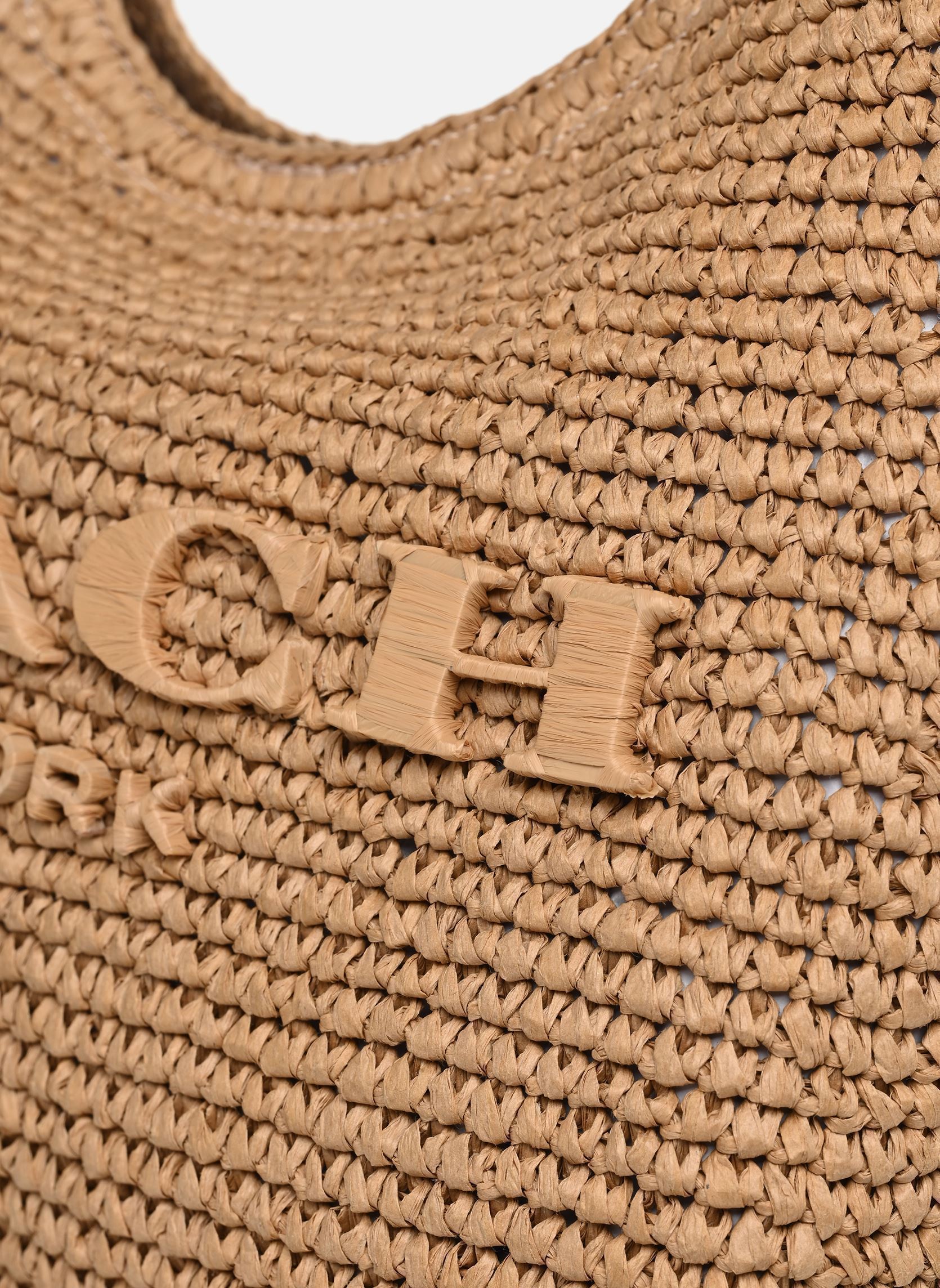 Taschen REFINED WEAVE STRAW BROOKLYN SHOULDER BA damen beige Coach Taschen REFINED WEAVE STRAW BROOKLYN SHOULDER BA damen beige B4/NATURAL
