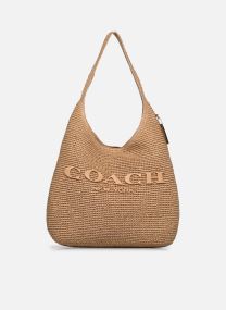Taschen REFINED WEAVE STRAW BROOKLYN SHOULDER BA damen beige Coach Taschen REFINED WEAVE STRAW BROOKLYN SHOULDER BA damen beige B4/NATURAL