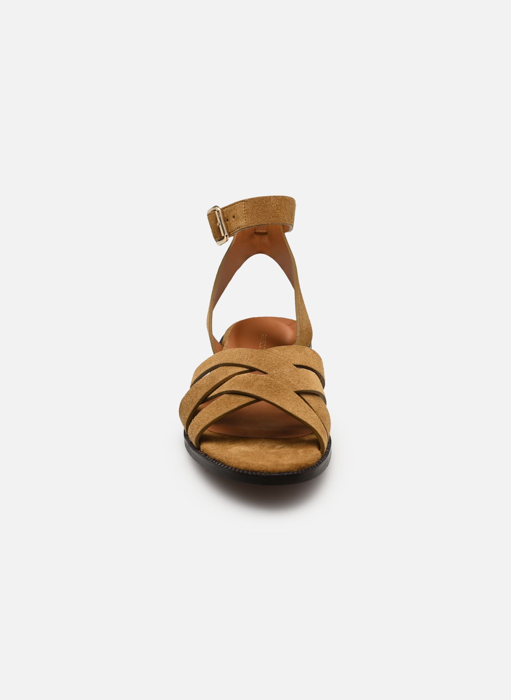Sandales Sandales n°203 - Suède - Ecorse femme vert Rivecour Sandales Sandales n°203 - Suède - Ecorse femme vert ECORCE