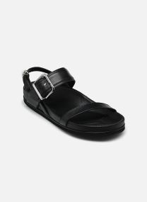 Sandalen Sandales n°218 - Cuir - Noir dames zwart