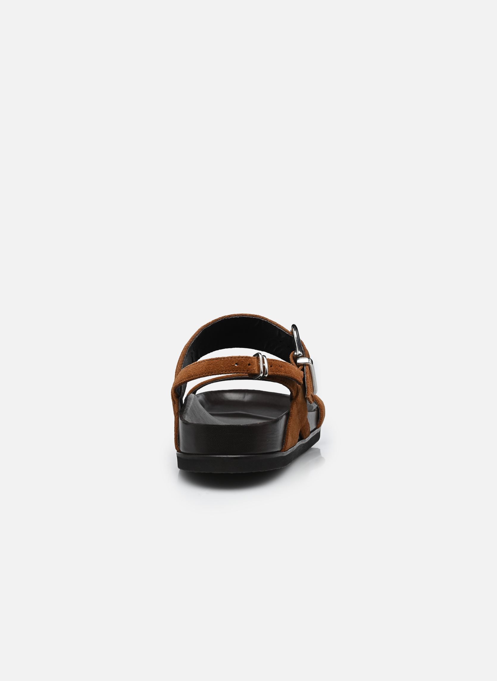 Sandales Sandales n°218 - Suède - Cognac femme marron Rivecour Sandales Sandales n°218 - Suède - Cognac femme marron COGNAC