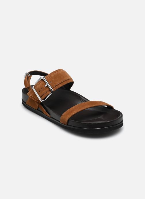 Rivecour Sandalen Sandales n°218 - Suède - Cognac dames bruin