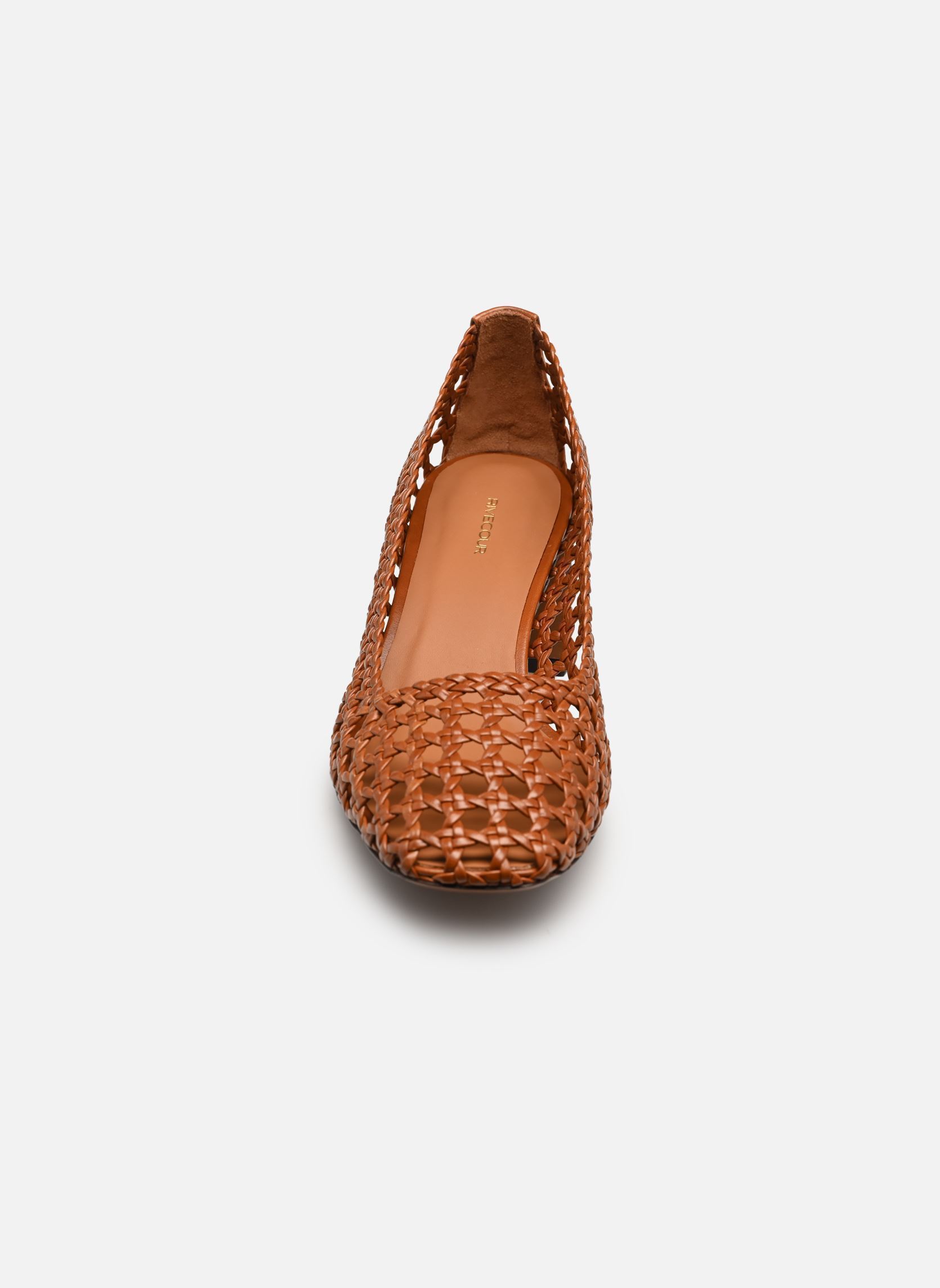 Pumps Escarpins n°528 - Cuir - Cognac damen braun Rivecour Pumps Escarpins n°528 - Cuir - Cognac damen braun COGNAC
