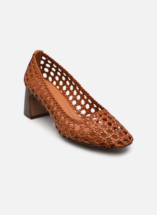 Rivecour Pumps Escarpins n°528 - Cuir - Cognac dames bruin