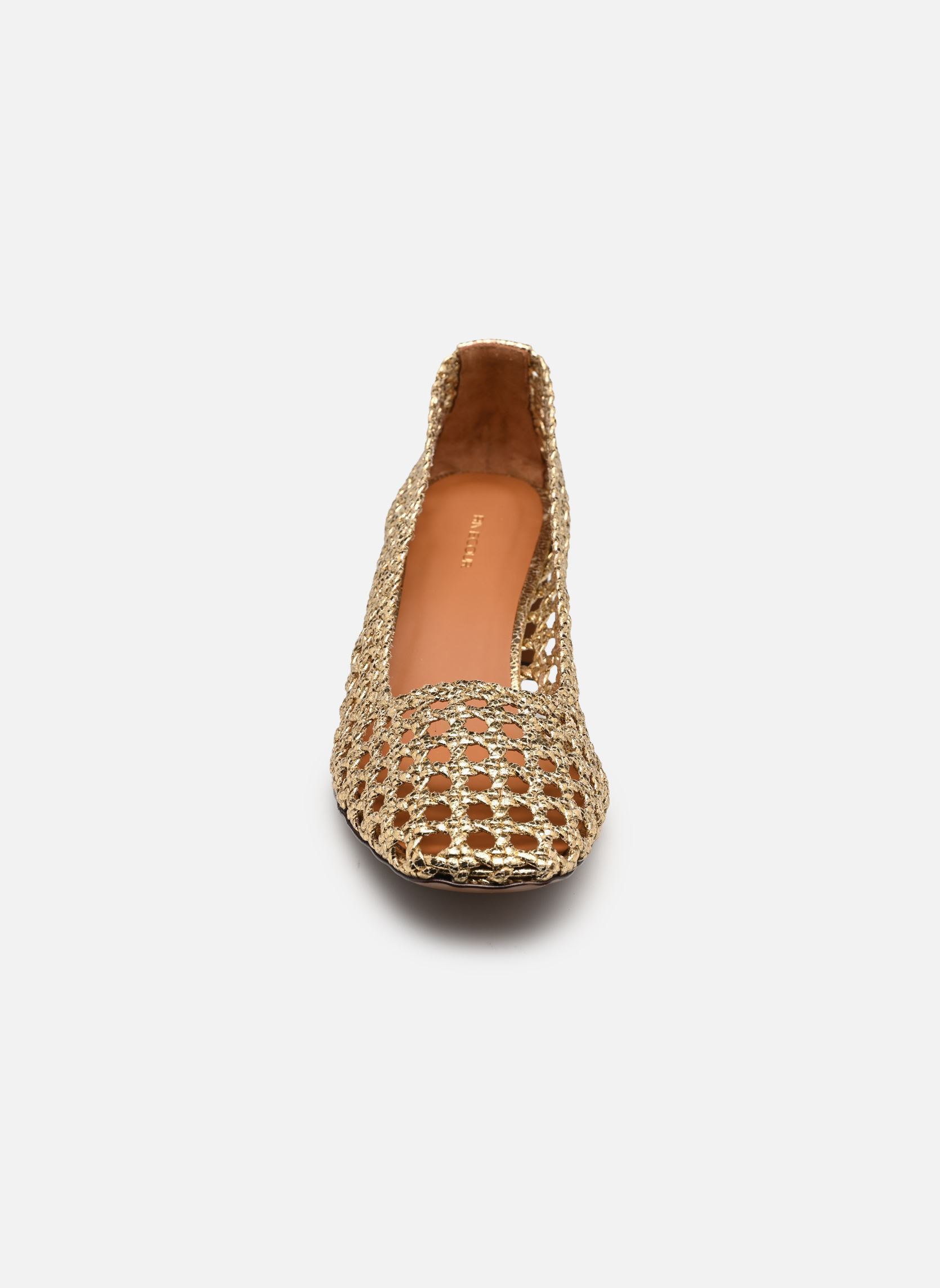 Pumps Escarpins n°528 - Cuir craquelé - Doré dames goud en brons Rivecour Pumps Escarpins n°528 - Cuir craquelé - Doré dames goud en brons DORÉ