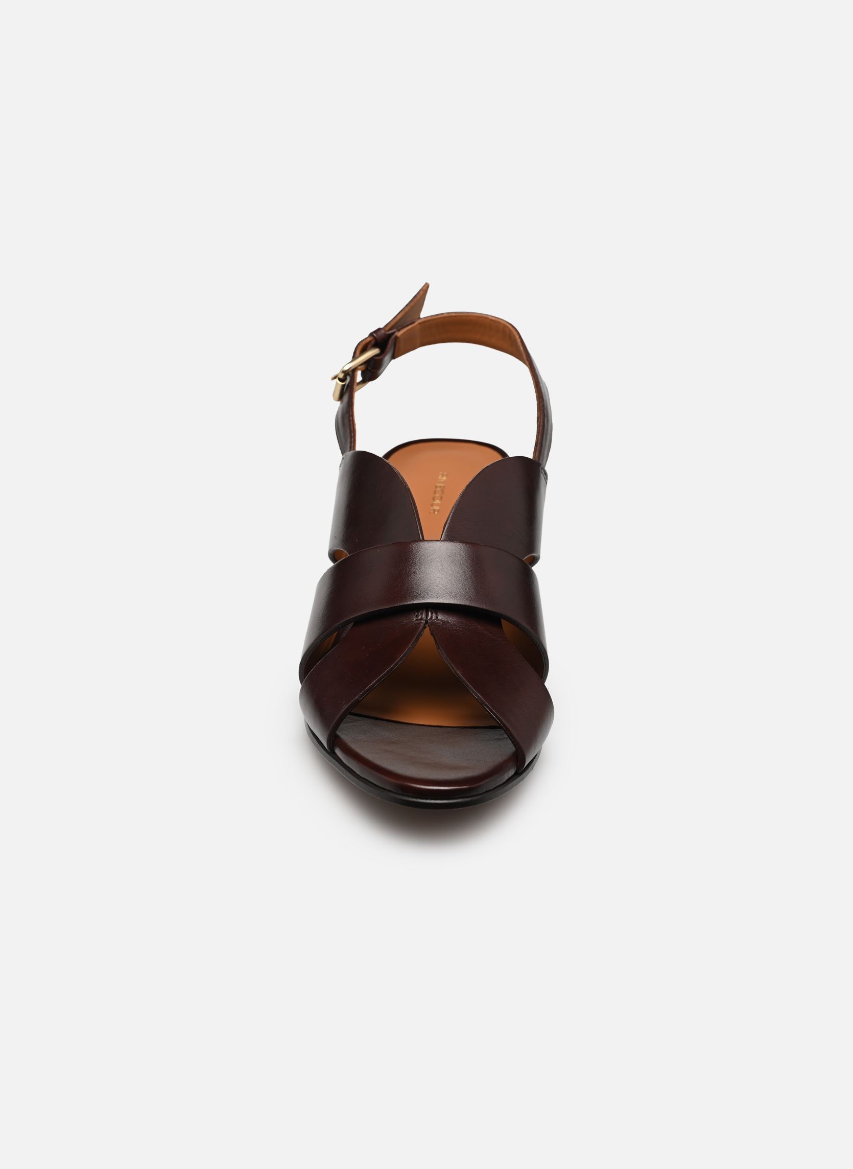 Sandalen Sandales n°551 - Cuir - Marron chocolat damen braun Rivecour Sandalen Sandales n°551 - Cuir - Marron chocolat damen braun MARRON CHOCOLAT