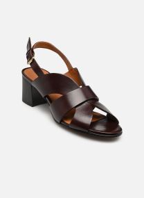 Sandalen Sandales n°551 - Cuir - Marron chocolat damen braun Rivecour Sandalen Sandales n°551 - Cuir - Marron chocolat damen braun MARRON CHOCOLAT