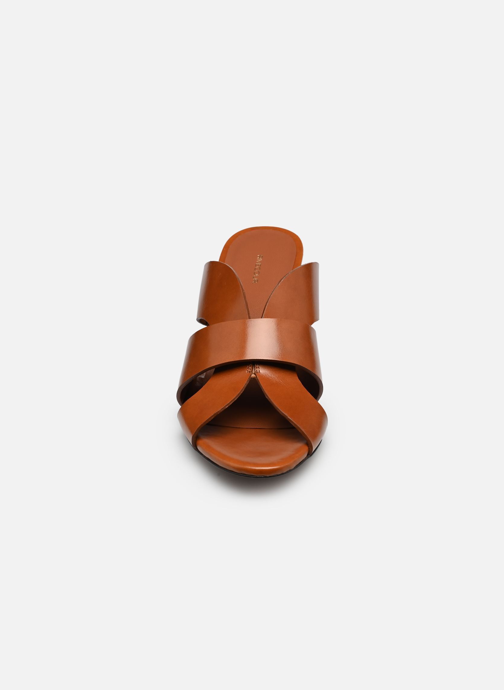 Sandalen Sandales n°561 - Cuir - Cognac damen braun Rivecour Sandalen Sandales n°561 - Cuir - Cognac damen braun COGNAC