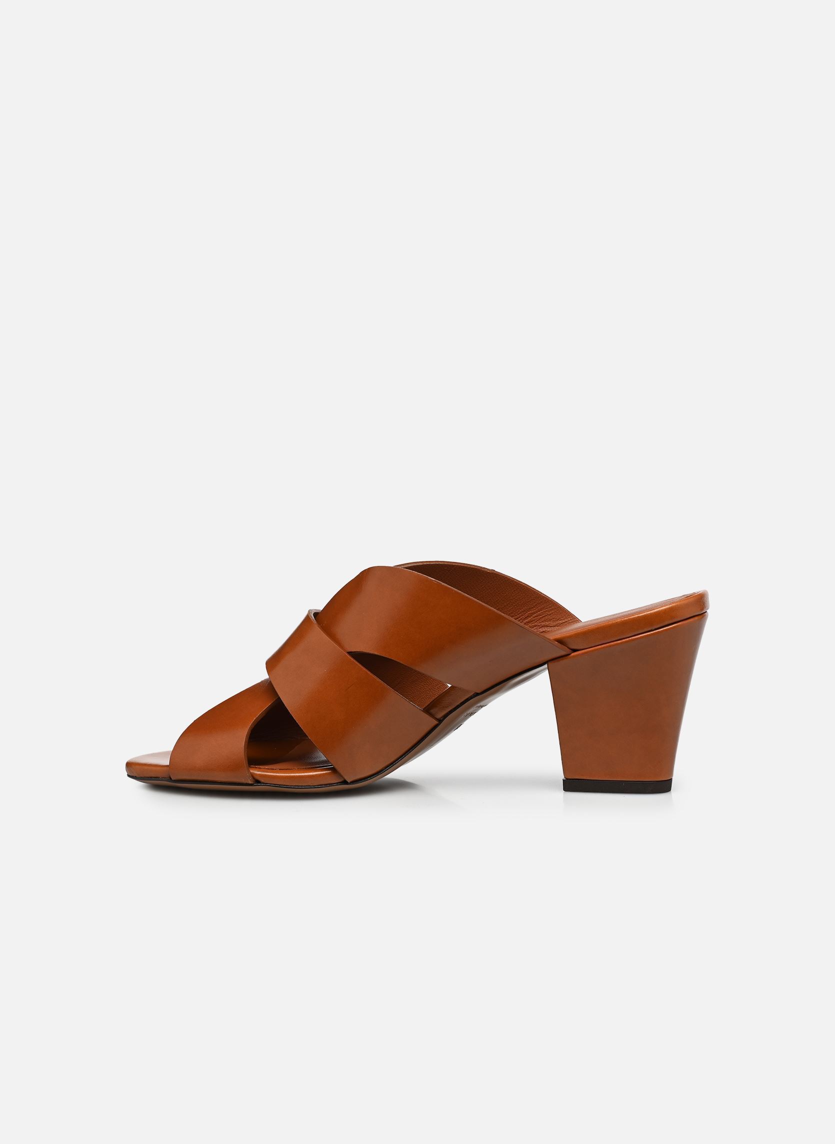 Sandalen Sandales n°561 - Cuir - Cognac damen braun Rivecour Sandalen Sandales n°561 - Cuir - Cognac damen braun COGNAC