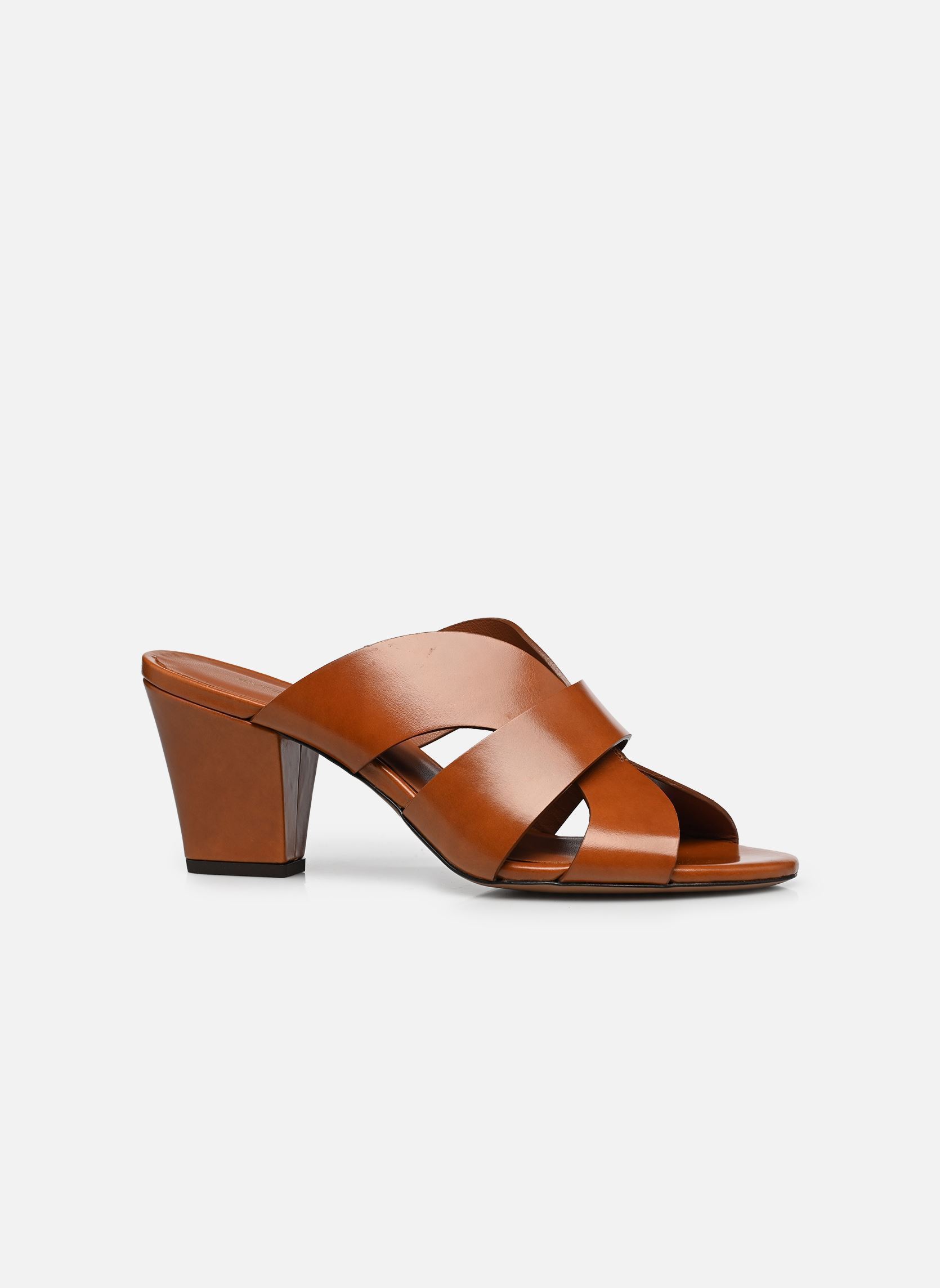 Sandalen Sandales n°561 - Cuir - Cognac damen braun Rivecour Sandalen Sandales n°561 - Cuir - Cognac damen braun COGNAC