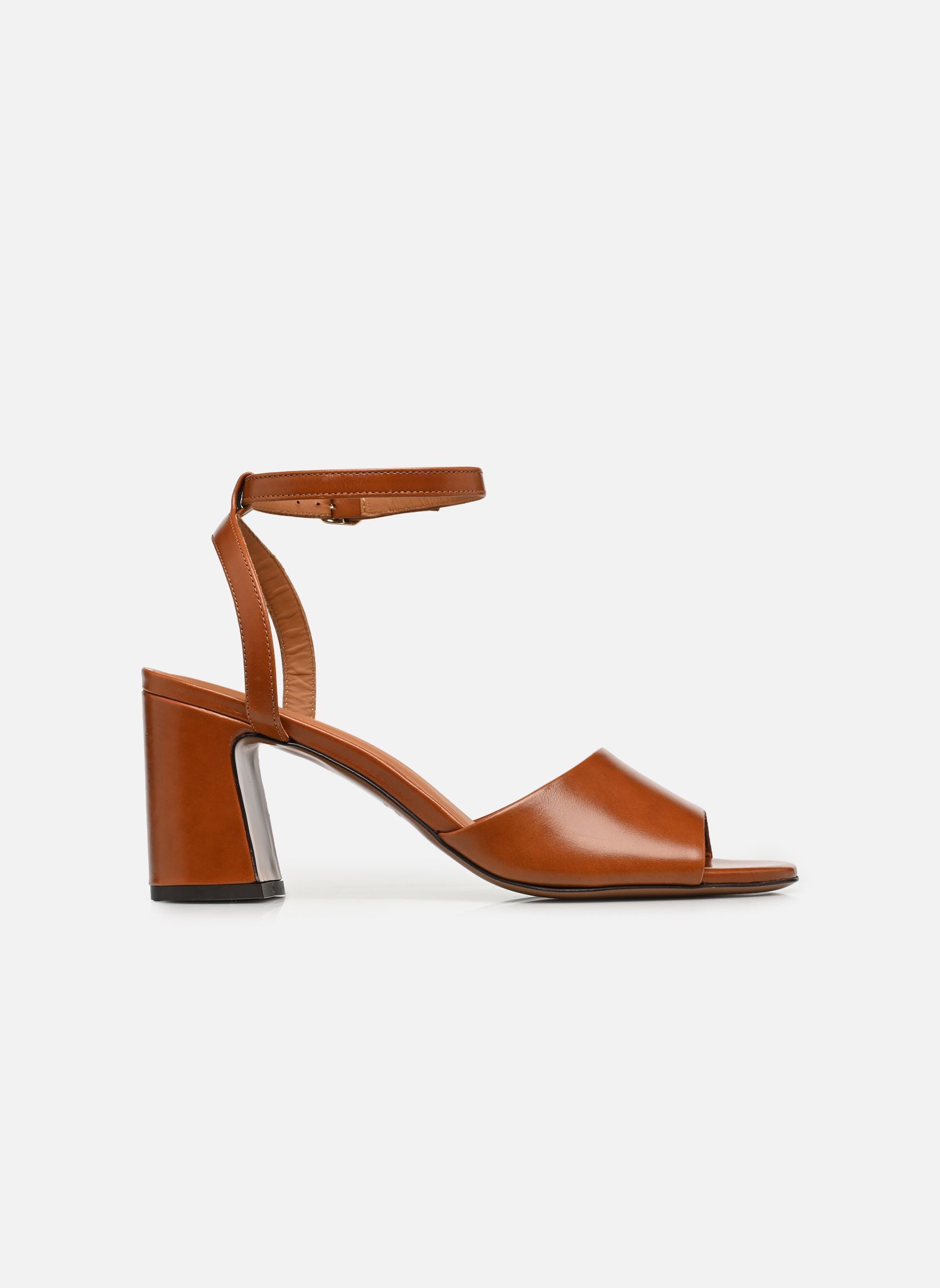 Sandalias Sandales n°789 - Cuir - Cognac mujer marrón Rivecour Sandalias Sandales n°789 - Cuir - Cognac mujer marrón COGNAC