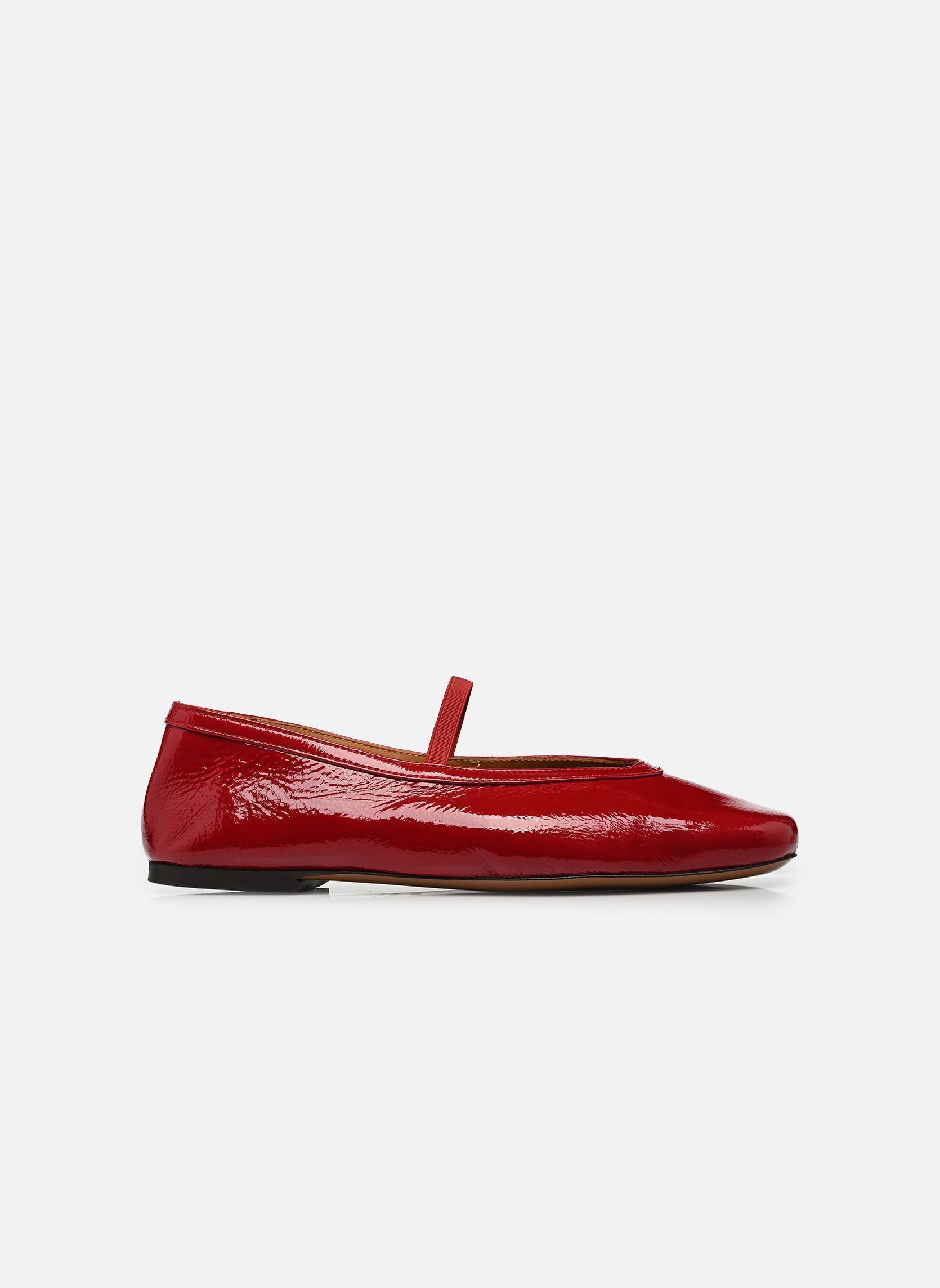 Babys Ballerines n°136 - Cuir vernis - Rouge c damen rot Rivecour Babys Ballerines n°136 - Cuir vernis - Rouge c damen rot ROUGE CERISE