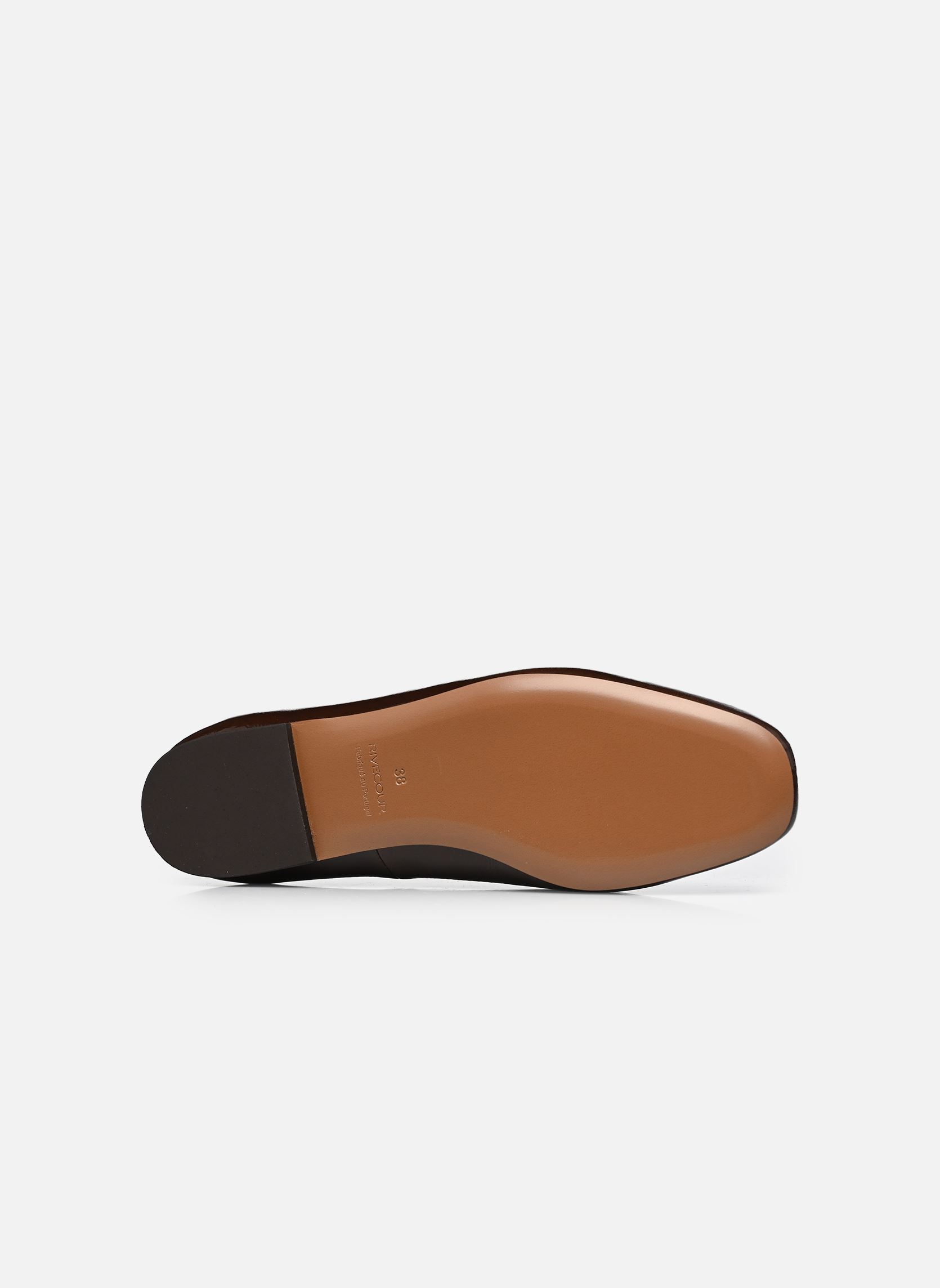 Babys Ballerines n°136 - Cuir vernis - Marron damen braun Rivecour Babys Ballerines n°136 - Cuir vernis - Marron damen braun MARRON CHOCOLAT