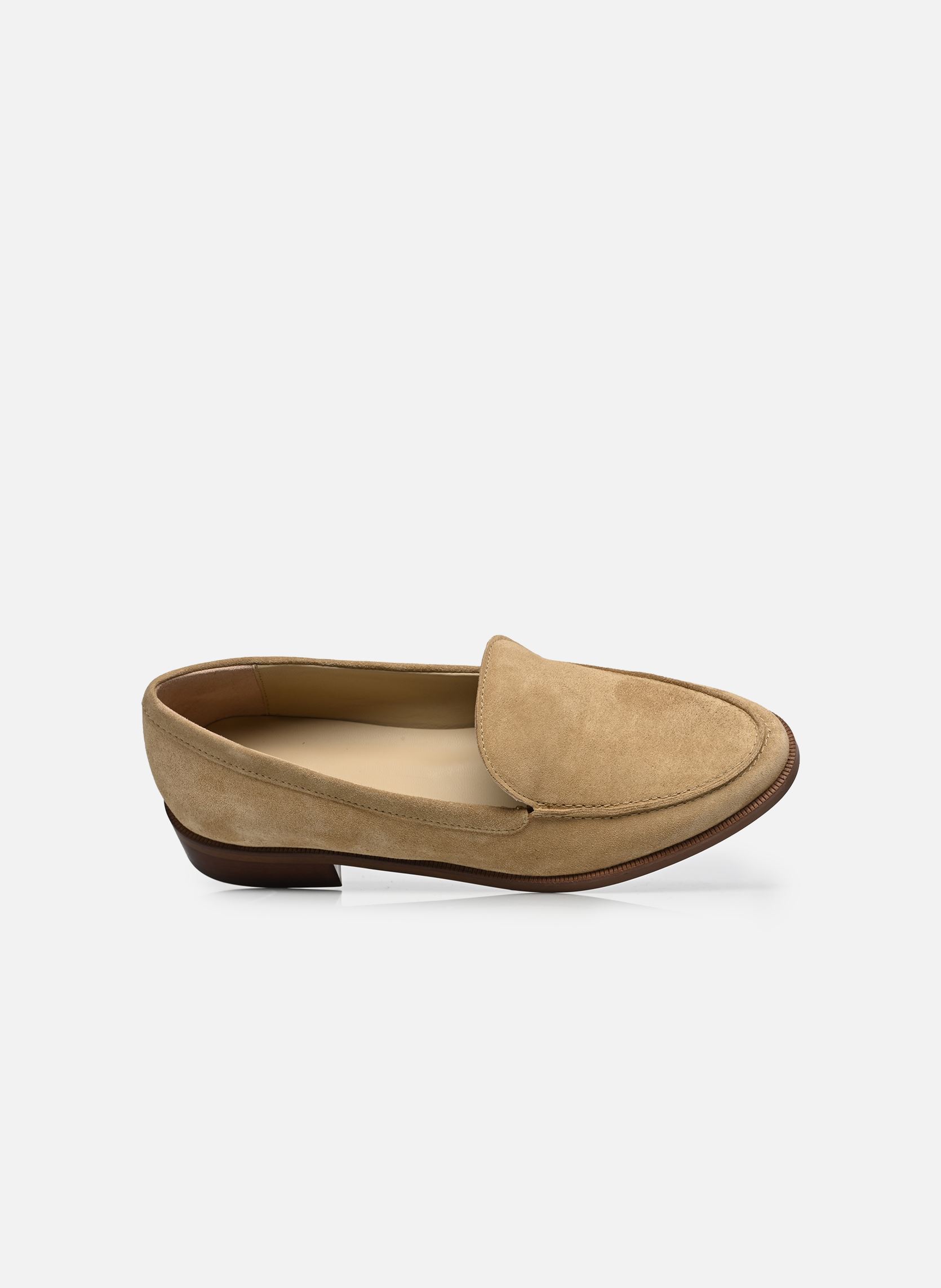 Mocassins Mocassins n°154 - Suède - Taupe dames beige Rivecour Mocassins Mocassins n°154 - Suède - Taupe dames beige TAUPE
