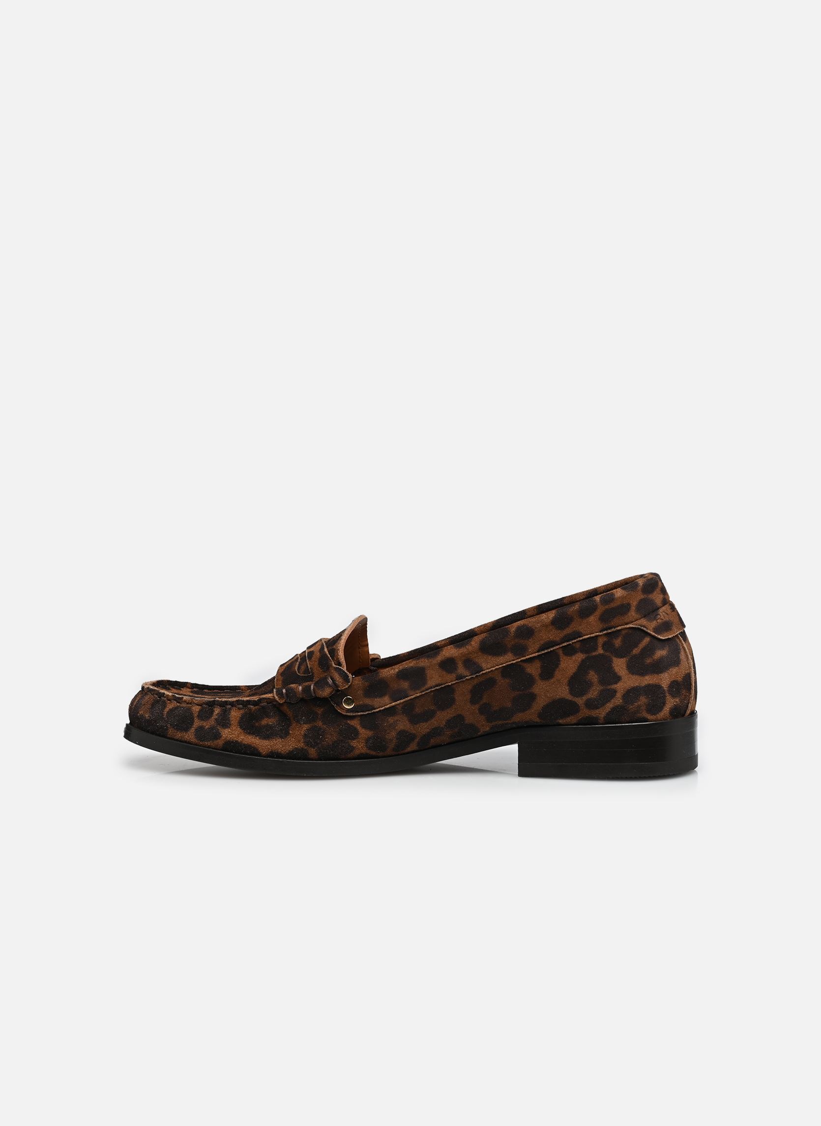Mocassins Mocassins n°182 - Cuir imprimé - Léopard dames bruin Rivecour Mocassins Mocassins n°182 - Cuir imprimé - Léopard dames bruin LÉOPARD