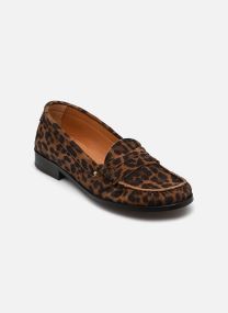 Mocassins Mocassins n°182 - Cuir imprimé - Léopard dames bruin