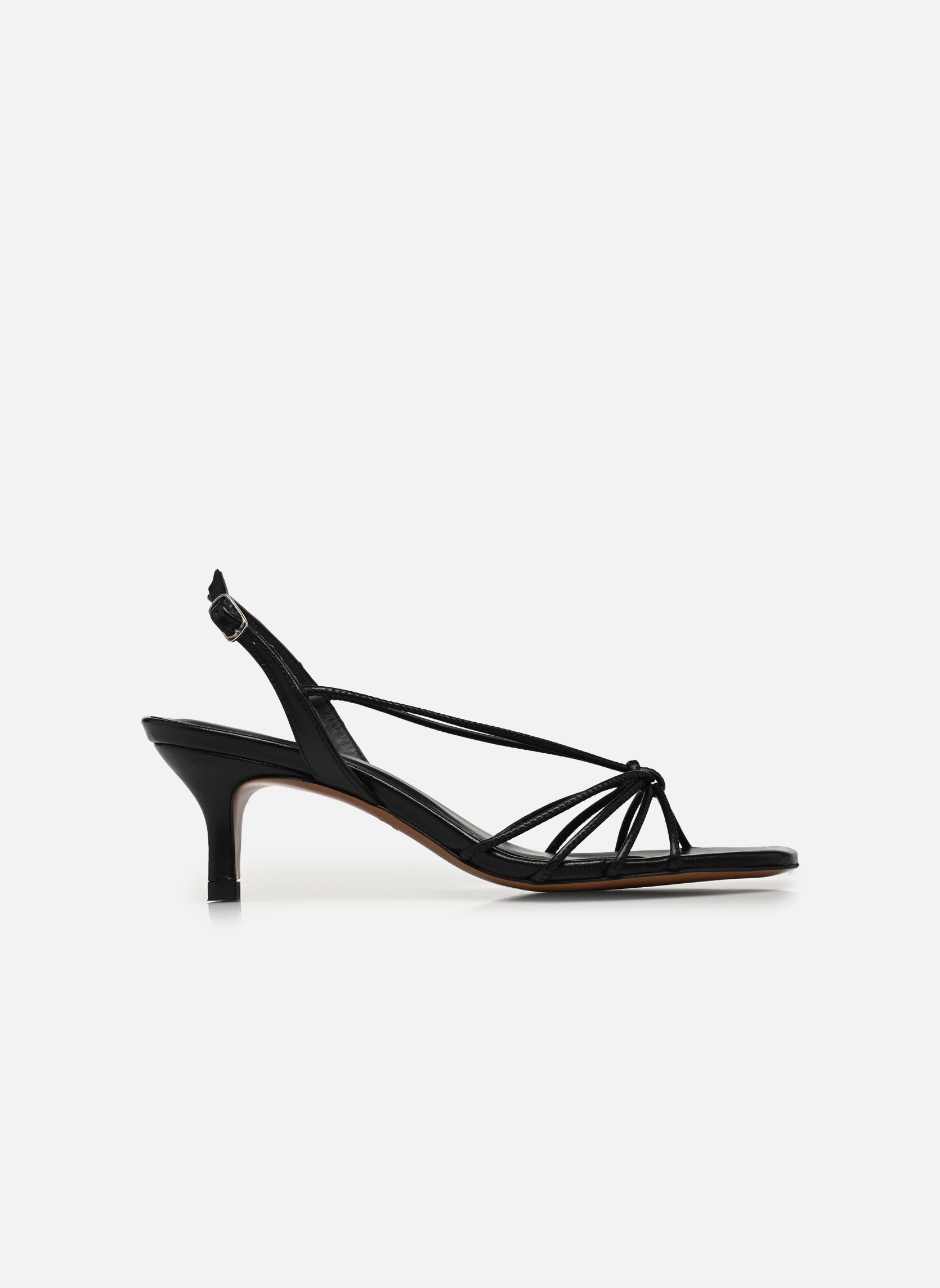 Sandales Sandales n°470 - Cuir Craquelé - Noir femme noir Rivecour Sandales Sandales n°470 - Cuir Craquelé - Noir femme noir NOIR