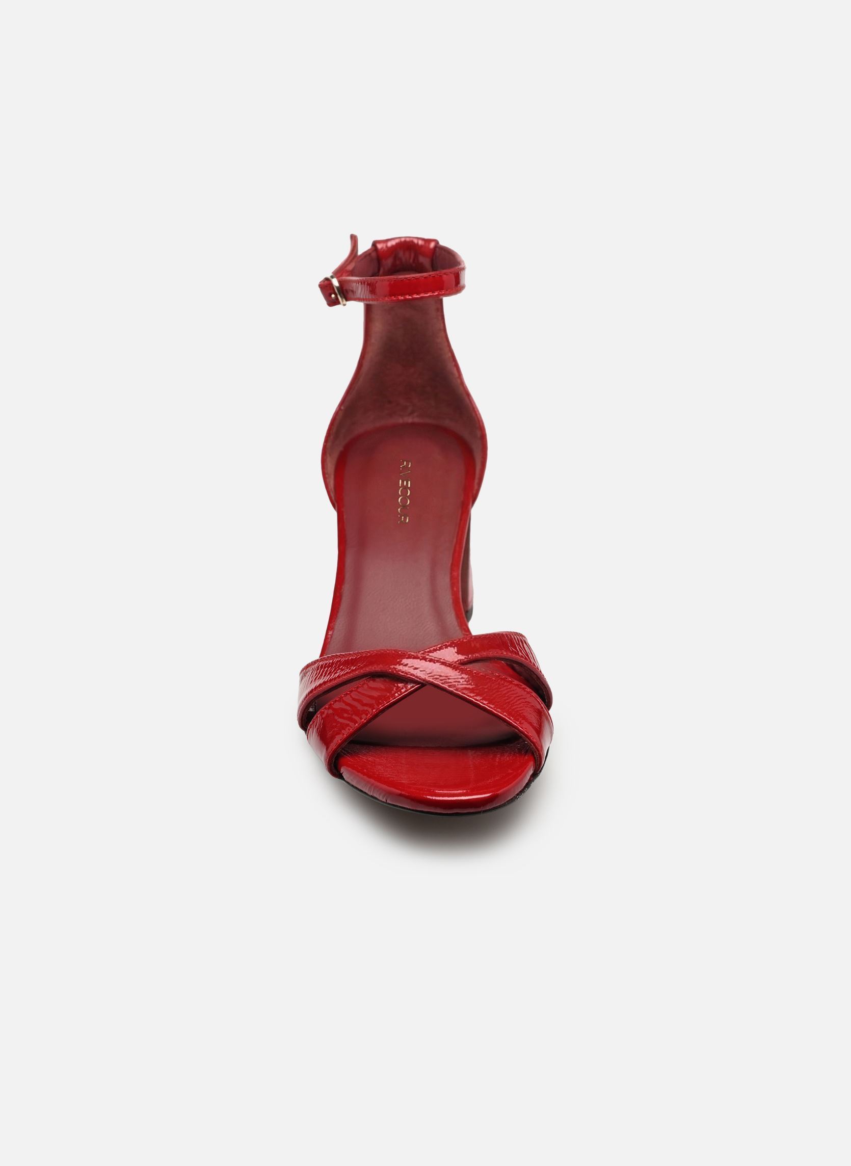 Sandales Sandales n°595 - Cuir vernis - Rouge cer femme rouge Rivecour Sandales Sandales n°595 - Cuir vernis - Rouge cer femme rouge ROUGE CERISE