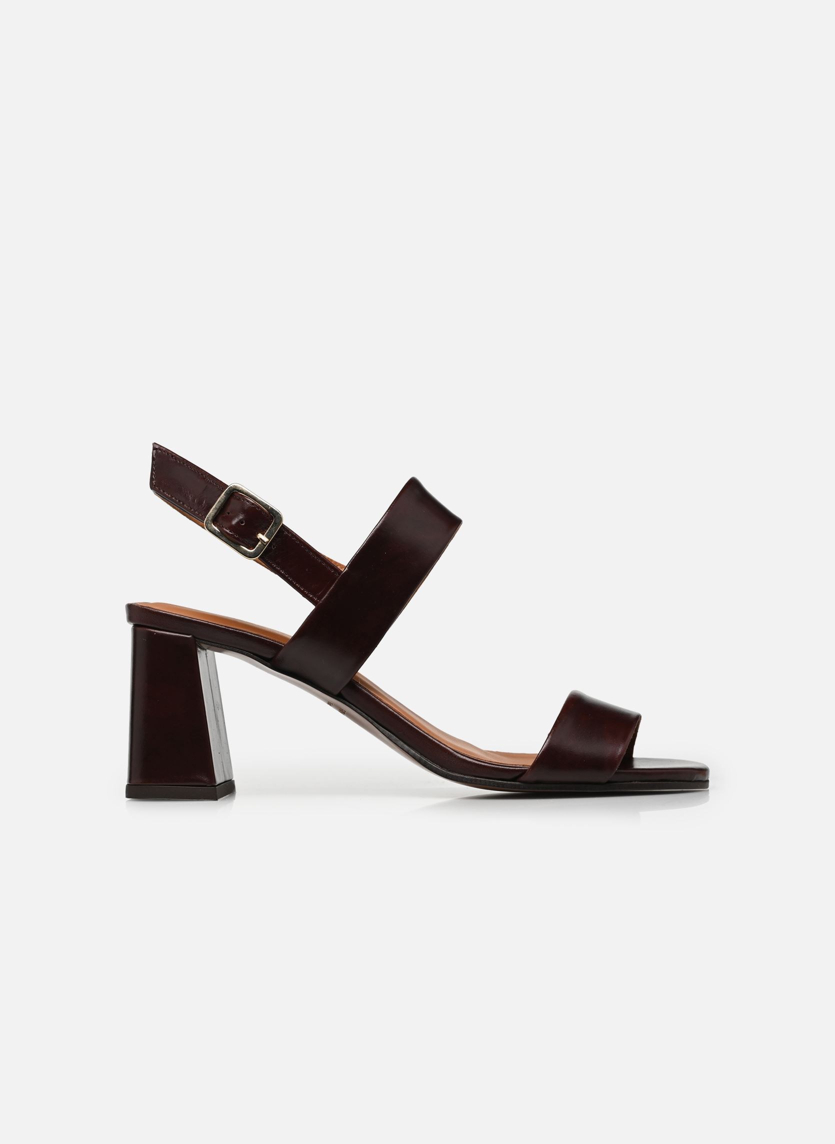 Sandales Sandales n°624 - Cuir - Marron chocolat femme marron Rivecour Sandales Sandales n°624 - Cuir - Marron chocolat femme marron MARRON CHOCOLAT