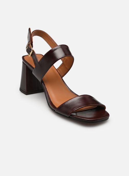 Rivecour Sandalen Sandales n°624 - Cuir - Marron chocolat dames bruin