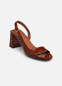 Sandalen Sandales n°674 - Cuir vernis - Cognac damen braun Rivecour Sandalen Sandales n°674 - Cuir vernis - Cognac damen braun COGNAC
