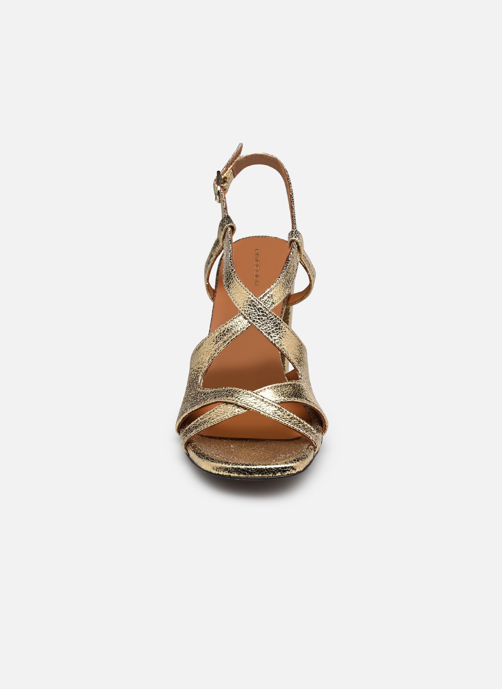 Sandalen Sandales n°953 - Cuir craquelé - Doré damen gold und bronze Rivecour Sandalen Sandales n°953 - Cuir craquelé - Doré damen gold und bronze DORÉ