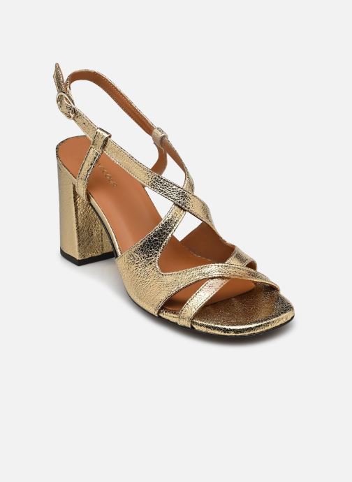 Rivecour Sandalen Sandales n°953 - Cuir craquelé - Doré dames goud en brons